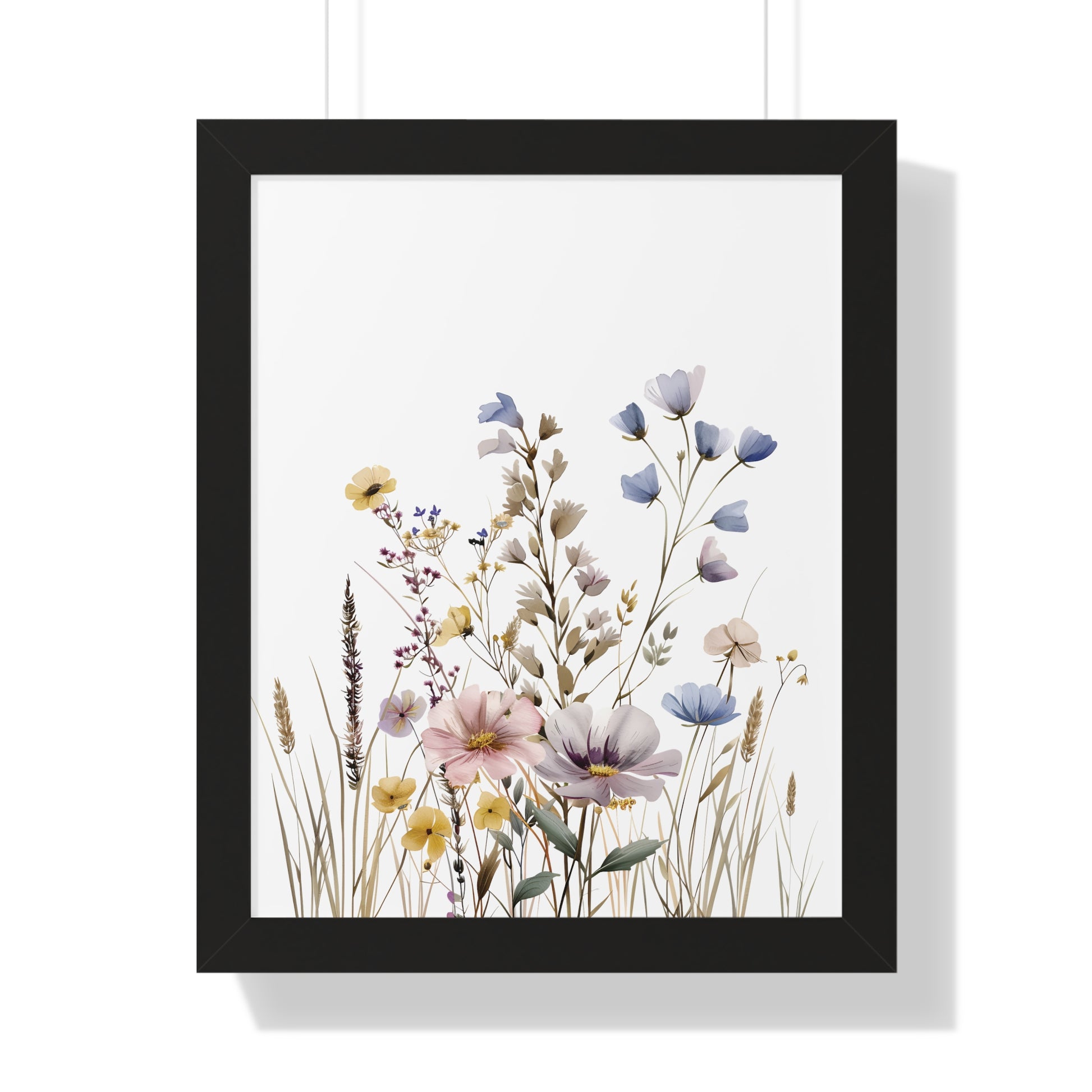 Minimalist Floral Framed Vertical Poster Elegance in Every Stroke Framed Vertical Posters Oil Art Mastery on Archival Matte Paper, Securely Encased in Black, White, or Walnut Frames with Durable Acrylic Protection Ready to Hang  Timelessly Crafted..