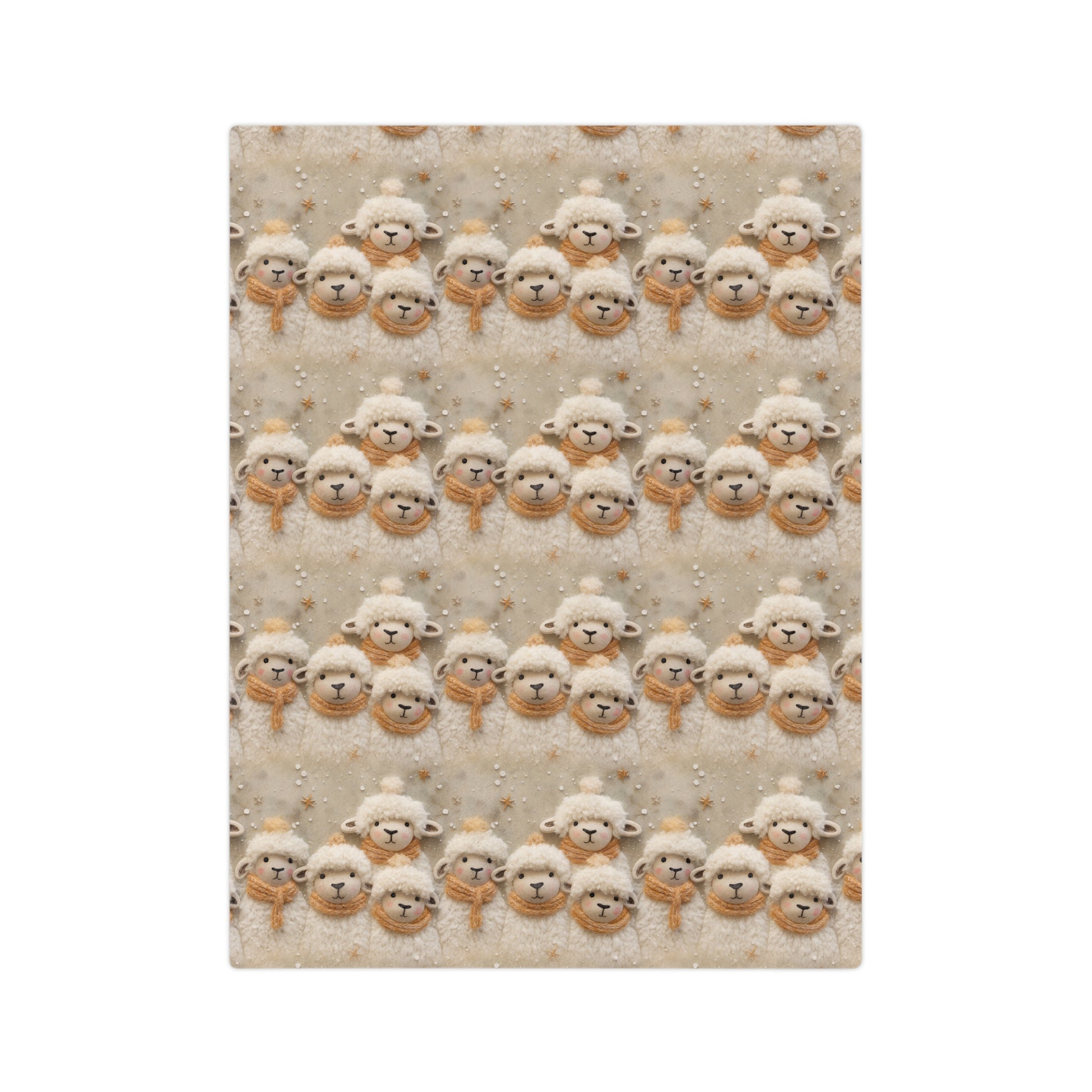 Cozy 3D Illusion Sheep Minky Blanket | Soft and Plush for Ultimate Comfort Perfect for Snuggling, Adding Whimsical Charm to Your Home | Ideal Gift for Animal Lovers and Cozy Nights Throw - MRSBYVALLE