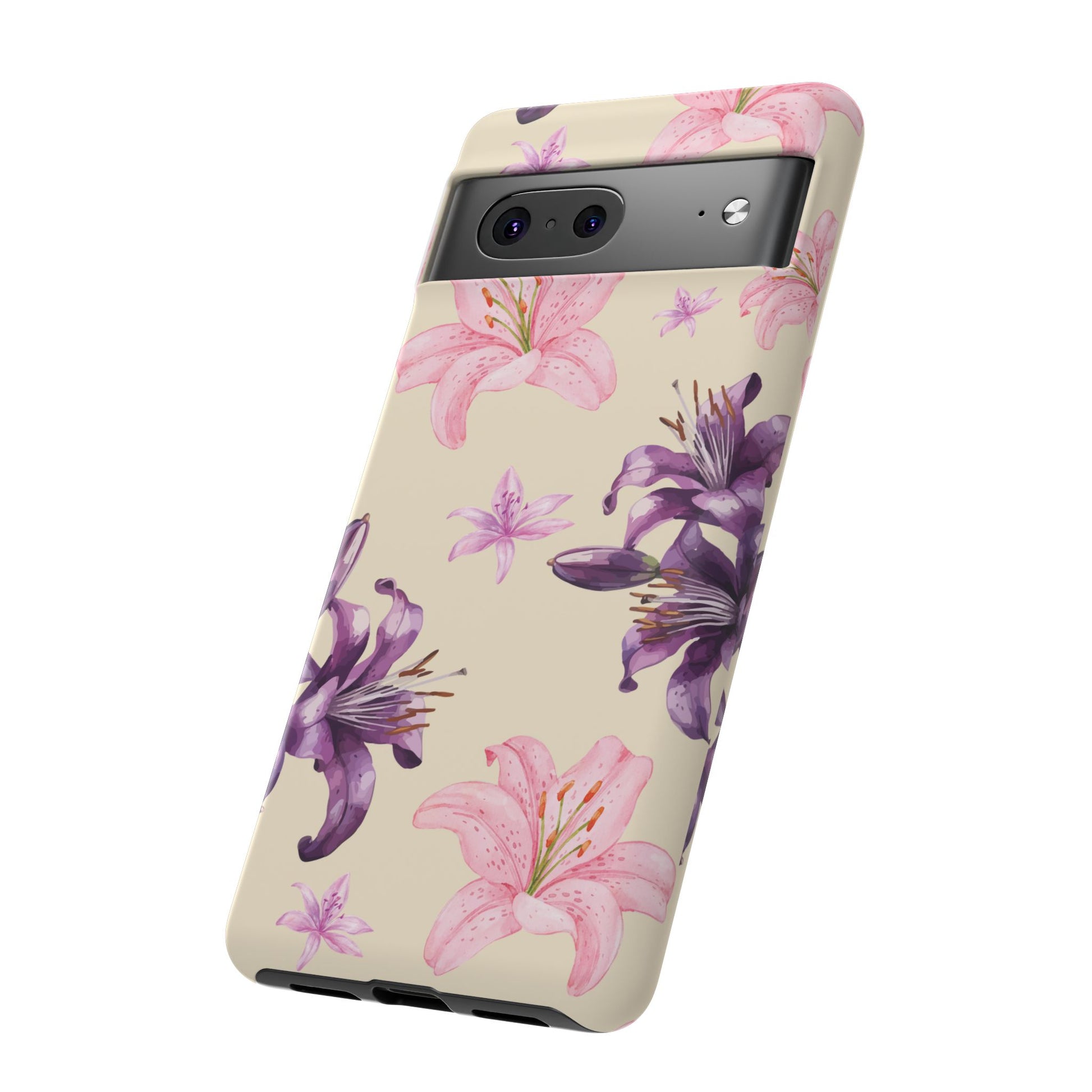 Blooming Tiger Lily Phone Case - Compatible with iPhone, Samsung, and Pixel | Stylish Protective Cover Gift for Her Perfect for Floral Lover