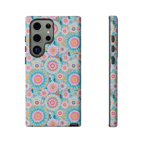 Boho Modern Watercolor Abstract Phone Case Compatible with iPhone, Samsung & More - Stylish, Durable Protection with Vibrant Artistic Design Perfect Gift for Her