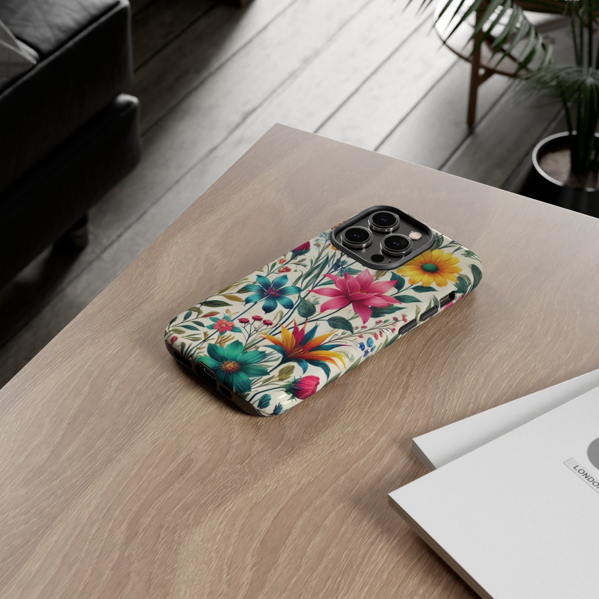 Wildflowers Boho Chic Design Phone Case - Stylish, Protective Cover for All Models Gift for Mom Accessory Gift for Her