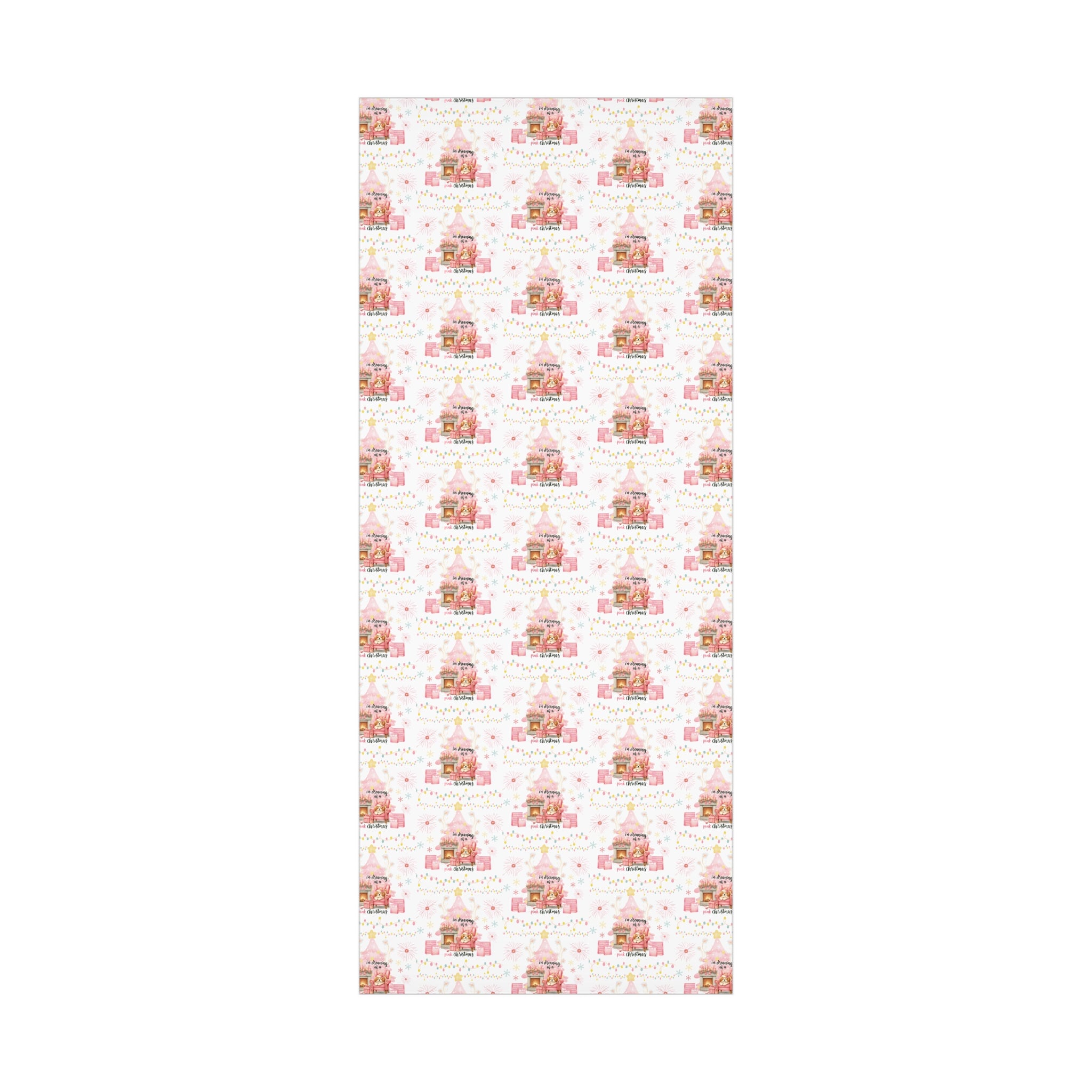 Pink Christmas Pink Gift Wrap Holiday Edition Perfect for Celebrate the Festive Charm in This Limited Christmas Collection Premium Quality - MRSBYVALLE