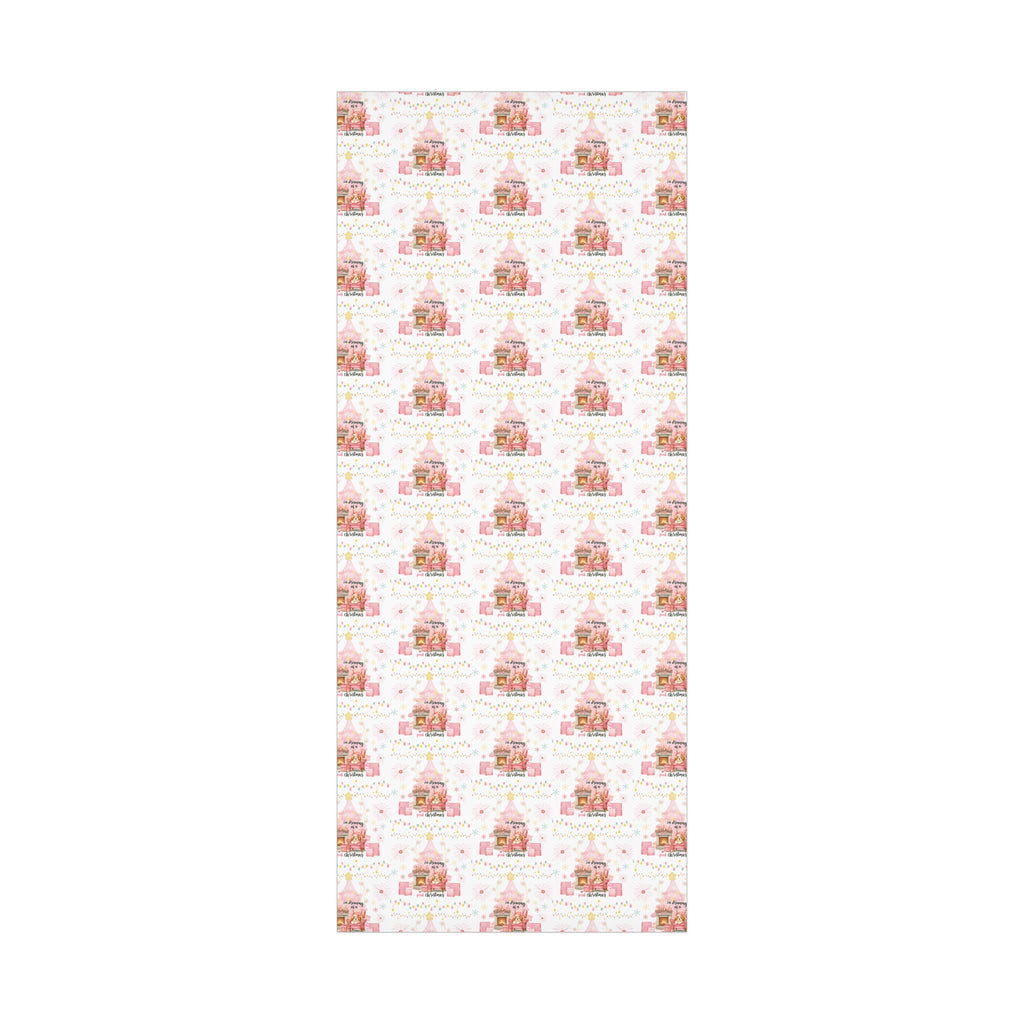 Pink Christmas Pink Gift Wrap Holiday Edition Perfect for Celebrate the Festive Charm in This Limited Christmas Collection Premium Quality - MRSBYVALLE
