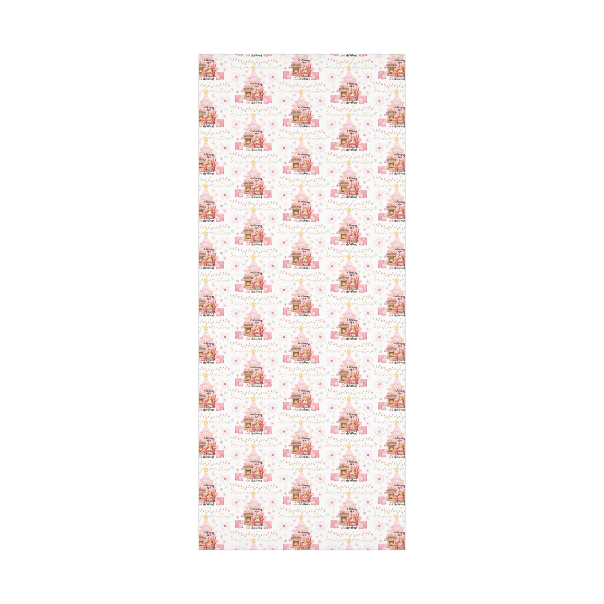 Pink Christmas Pink Gift Wrap Holiday Edition Perfect for Celebrate the Festive Charm in This Limited Christmas Collection Premium Quality - MRSBYVALLE