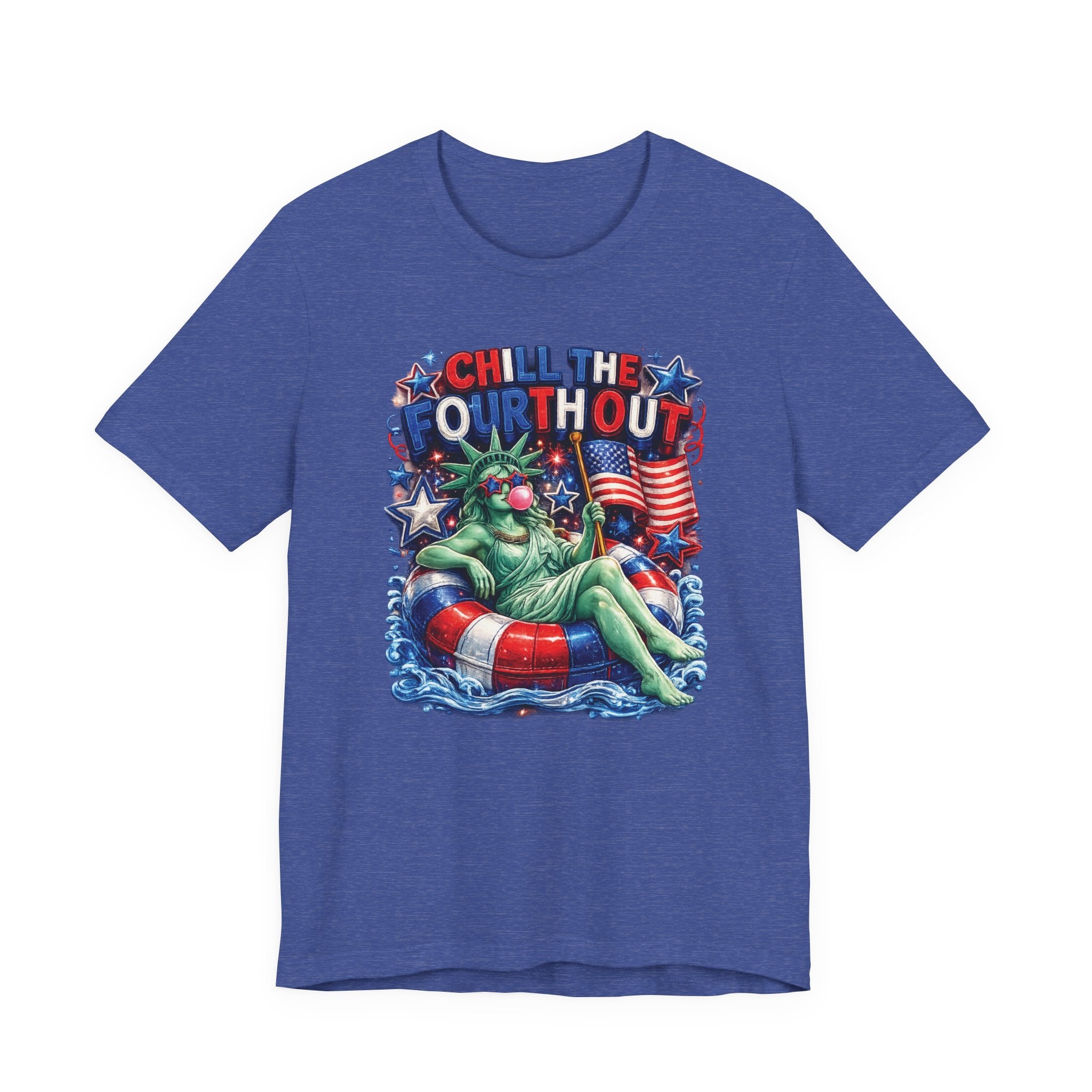 T-shirt amusant CHILL the Fourth UP – T-shirt patriotique pour le 4 juillet