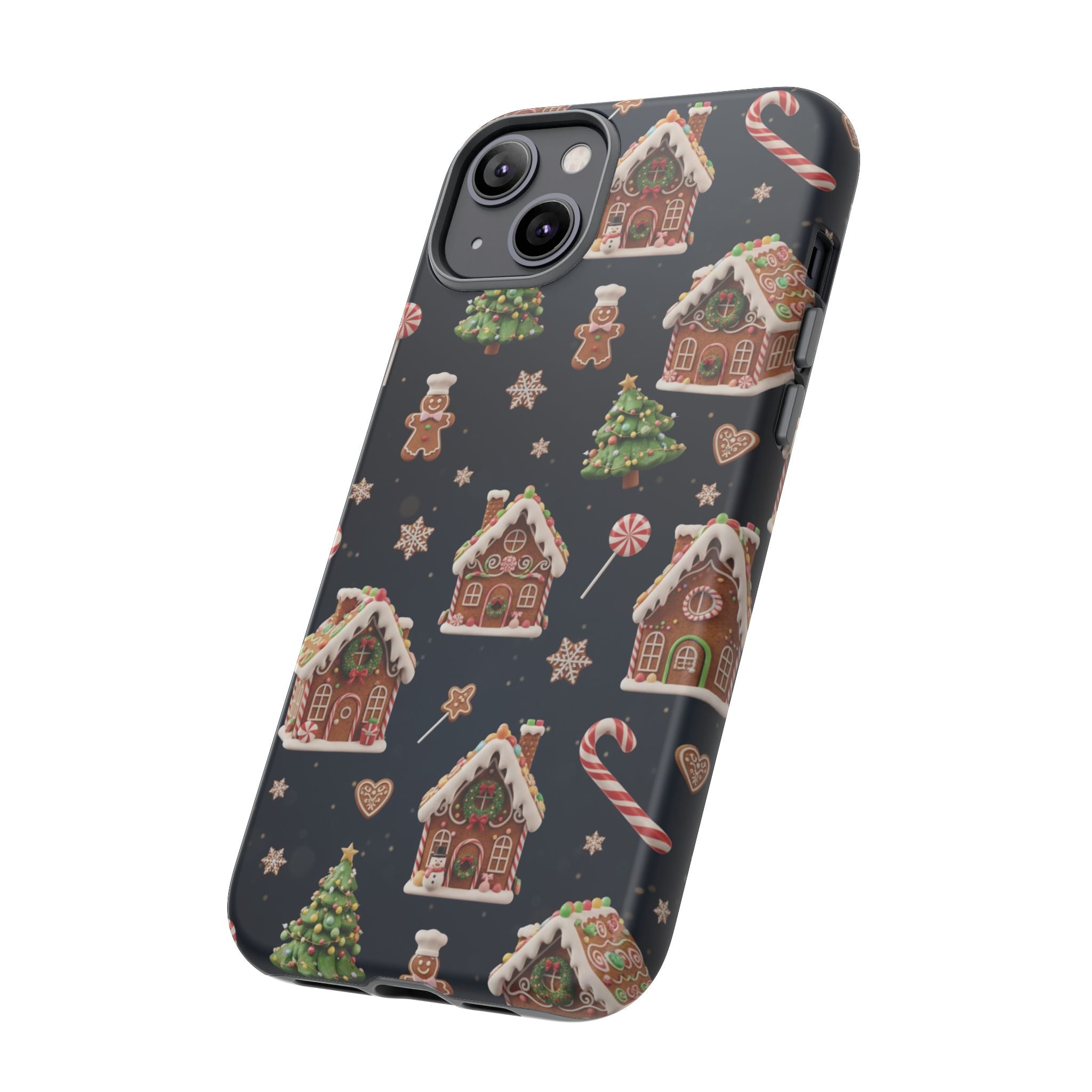 3D Gingerbread House Christmas Phone Case | Premium Holiday Gift Cover for iPhone 17, iPhone, and Samsung Galaxy Gift for Her or Him