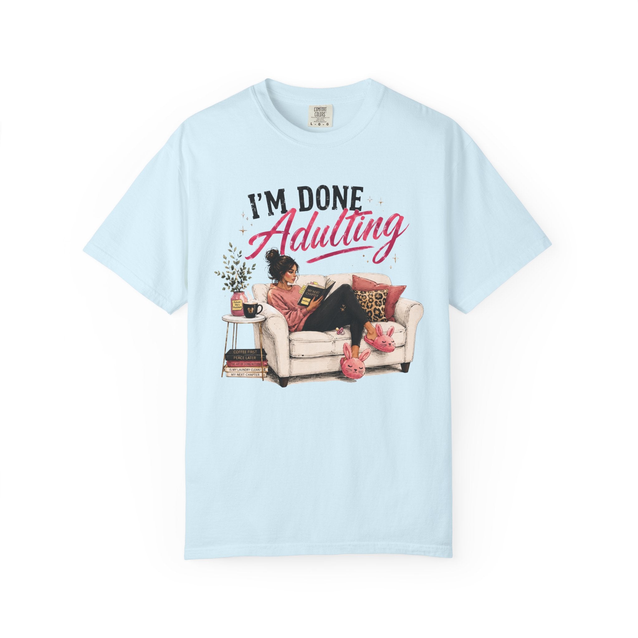 T-Shirt J'EN AI MARRE D'ÊTRE ADULTE — T-Shirt humoristique sarcastique