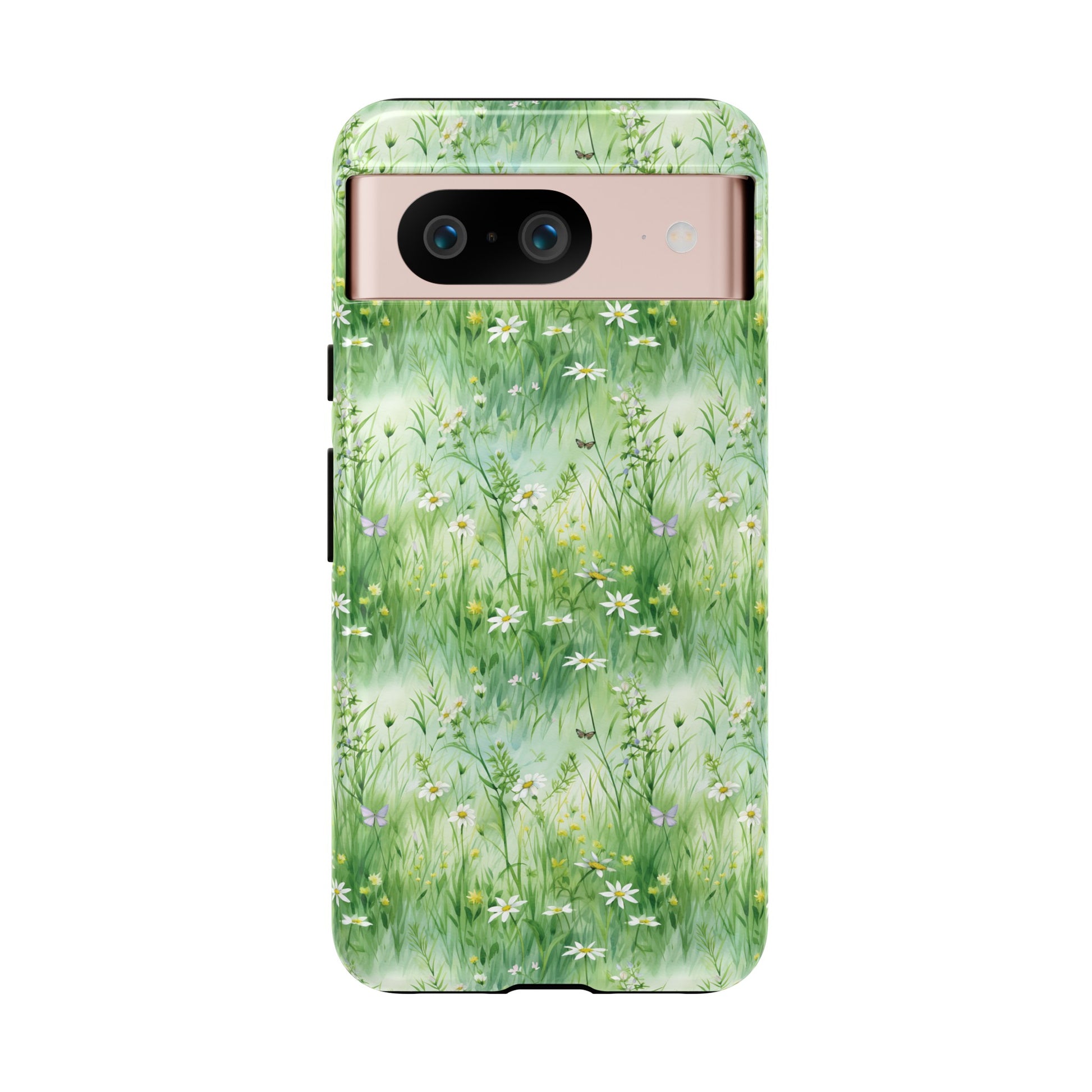 Beautiful Watercolor Grassing Daisy Boho Chic Design Phone Case Protective Cover for All Models Gift for Mom Accessory Gift for Her