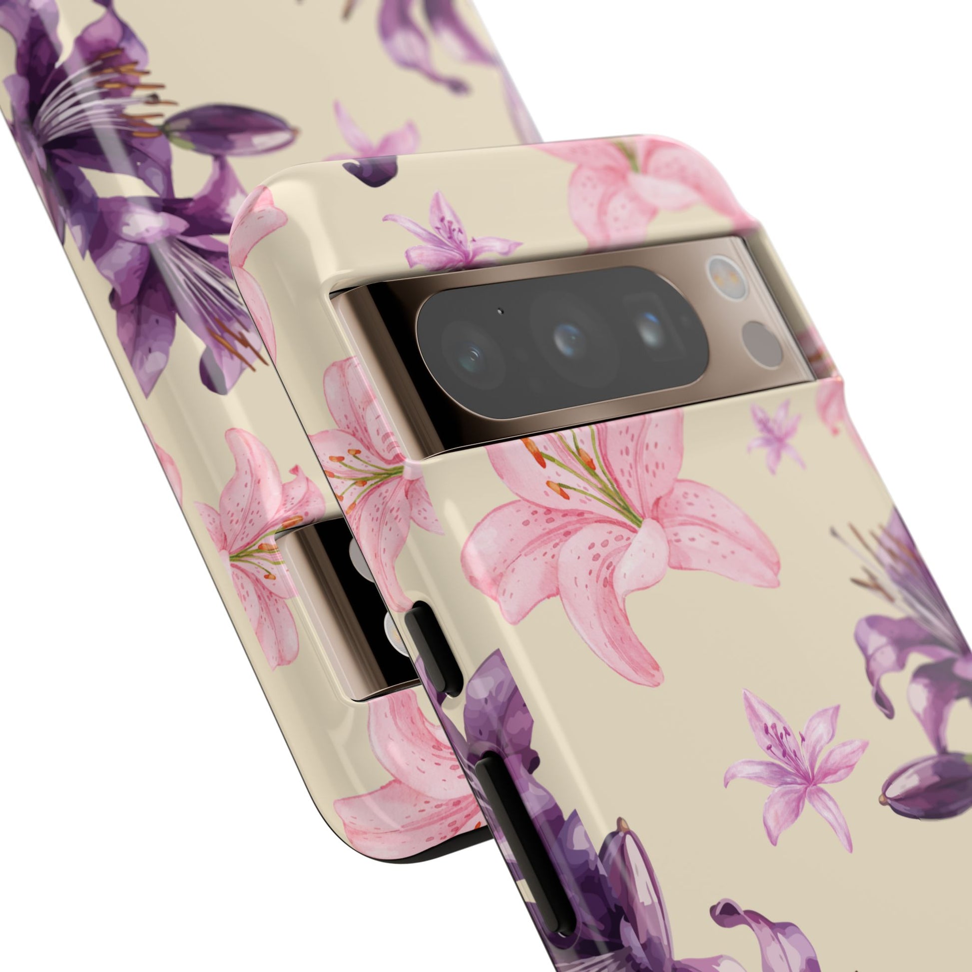 Blooming Tiger Lily Phone Case - Compatible with iPhone, Samsung, and Pixel | Stylish Protective Cover Gift for Her Perfect for Floral Lover