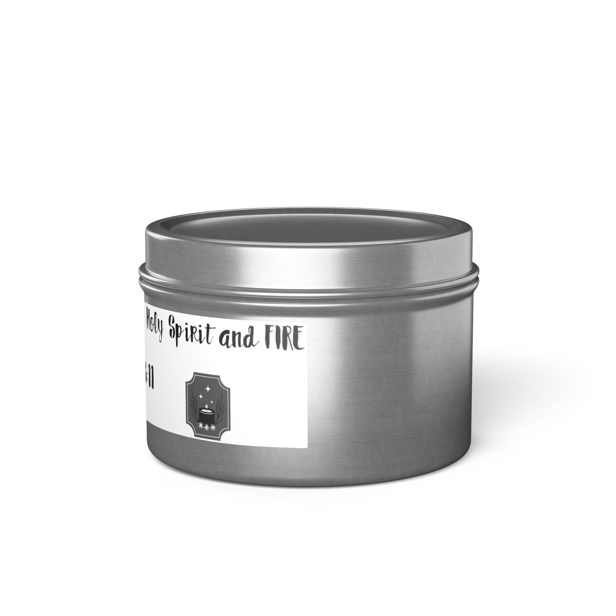 New House Sacred Light Divine Verse Tin Candles Embrace Peace with 4oz/8oz Coconut Soy Wax, Hand-Poured in USA. Lead-Free Wick, 20-40hr Burn. Evergreen, Vanilla, More Spiritual Ambiance Awaits Pure Harmony Grace..