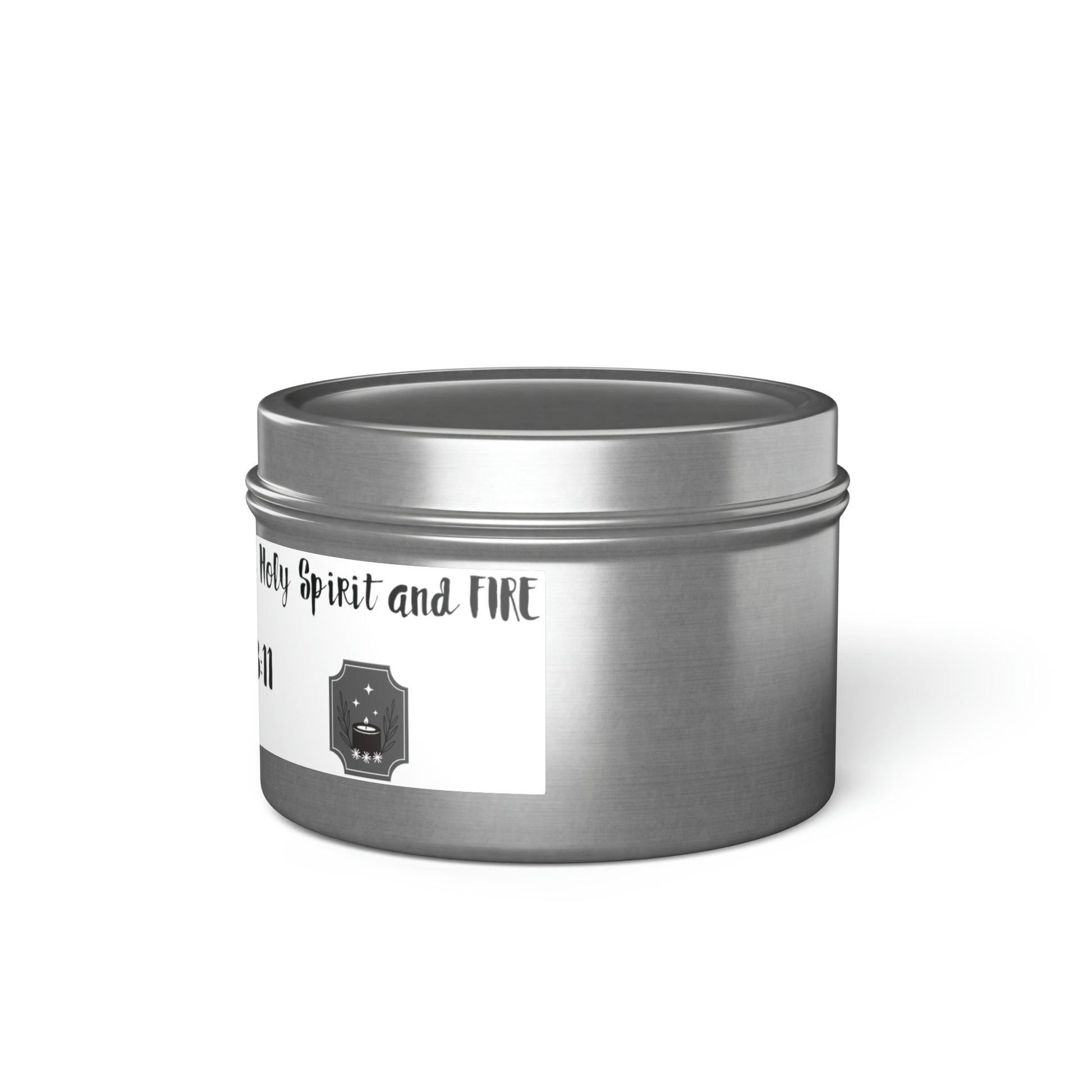 New House Sacred Light Divine Verse Tin Candles Embrace Peace with 4oz/8oz Coconut Soy Wax, Hand-Poured in USA. Lead-Free Wick, 20-40hr Burn. Evergreen, Vanilla, More Spiritual Ambiance Awaits Pure Harmony Grace..