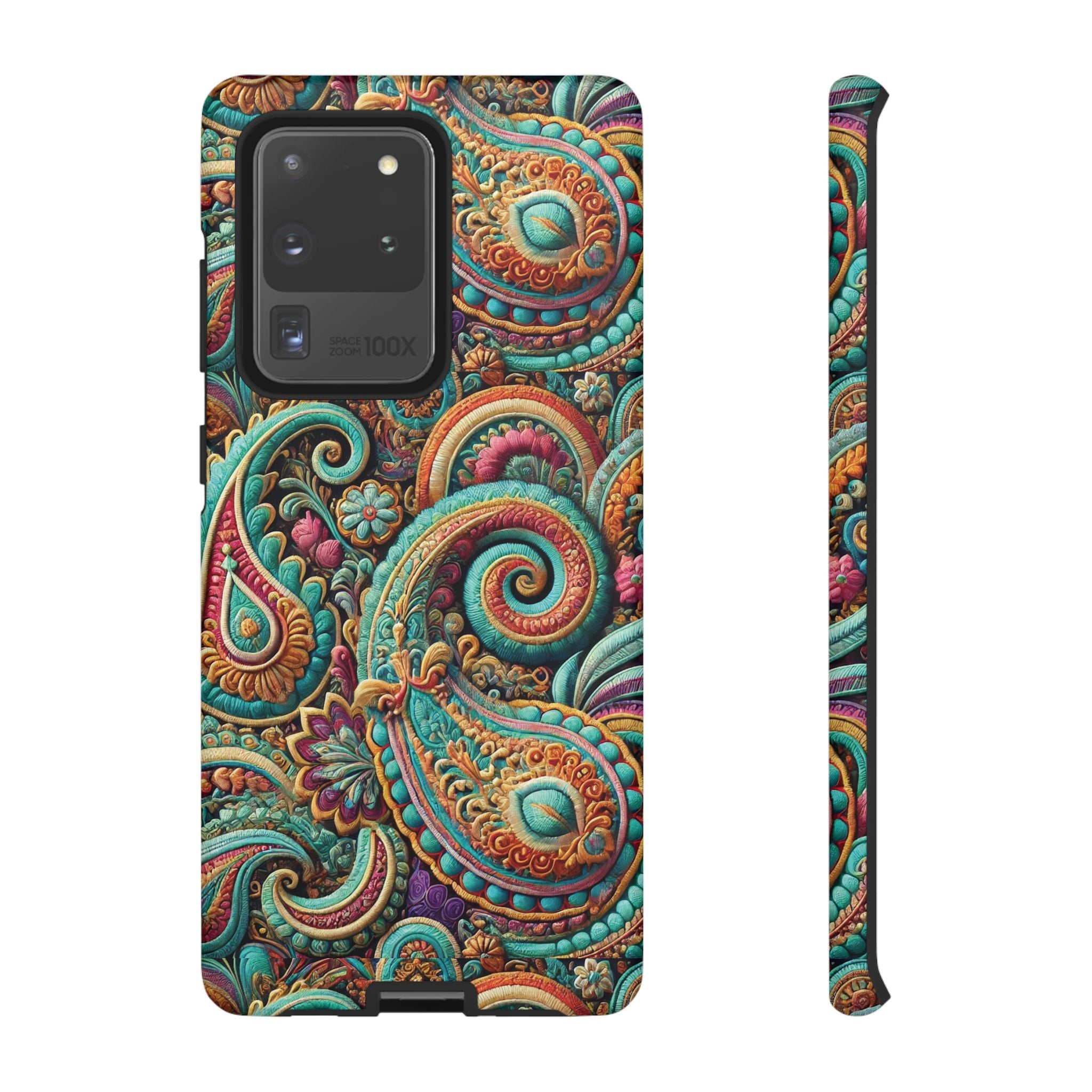 Best Paisley Phone Case Tough, Faithful Phone Cases & Religious iPhone Accessories: Protect Your Device & Show Perfect Gift for Her