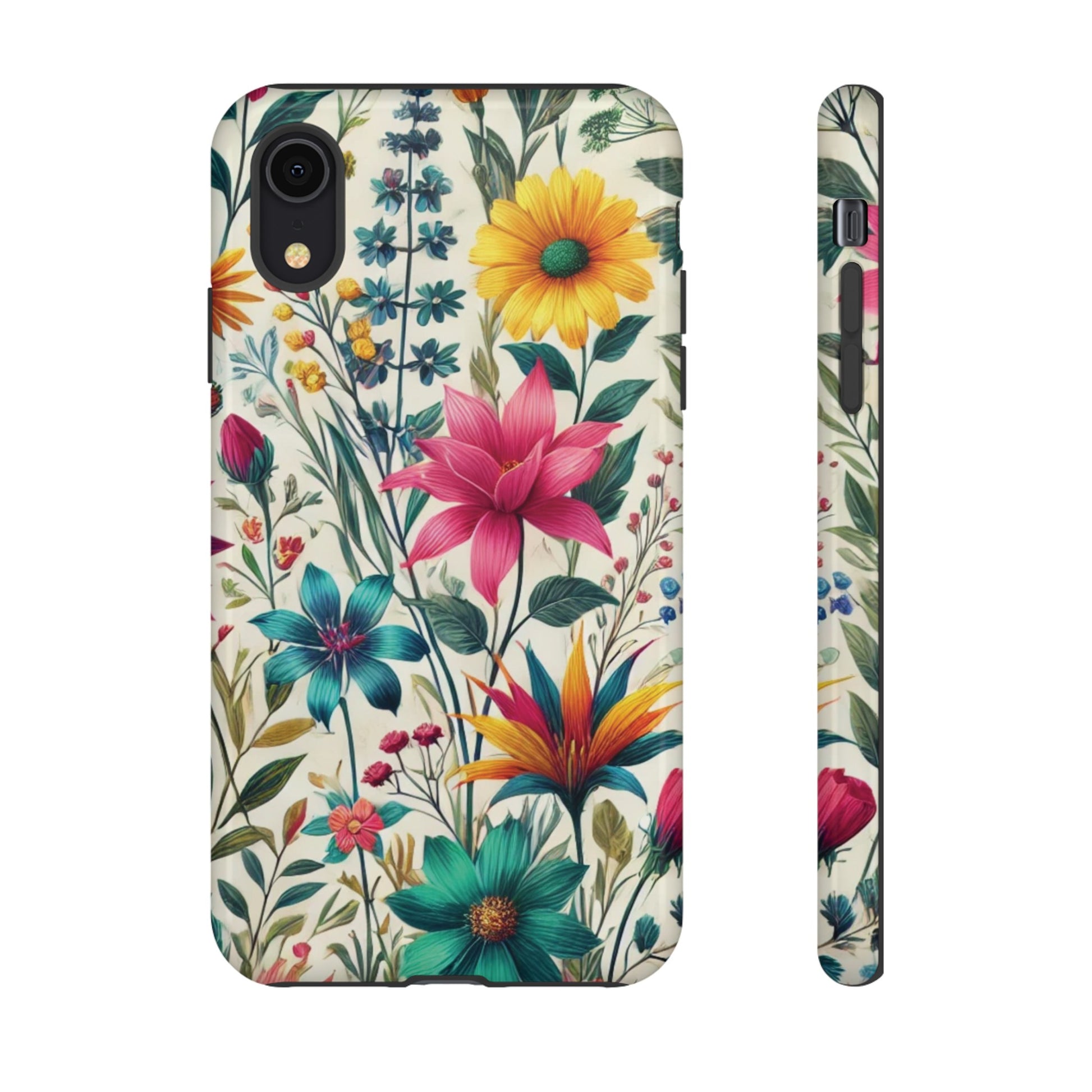 Wildflowers Boho Chic Design Phone Case - Stylish, Protective Cover for All Models Gift for Mom Accessory Gift for Her