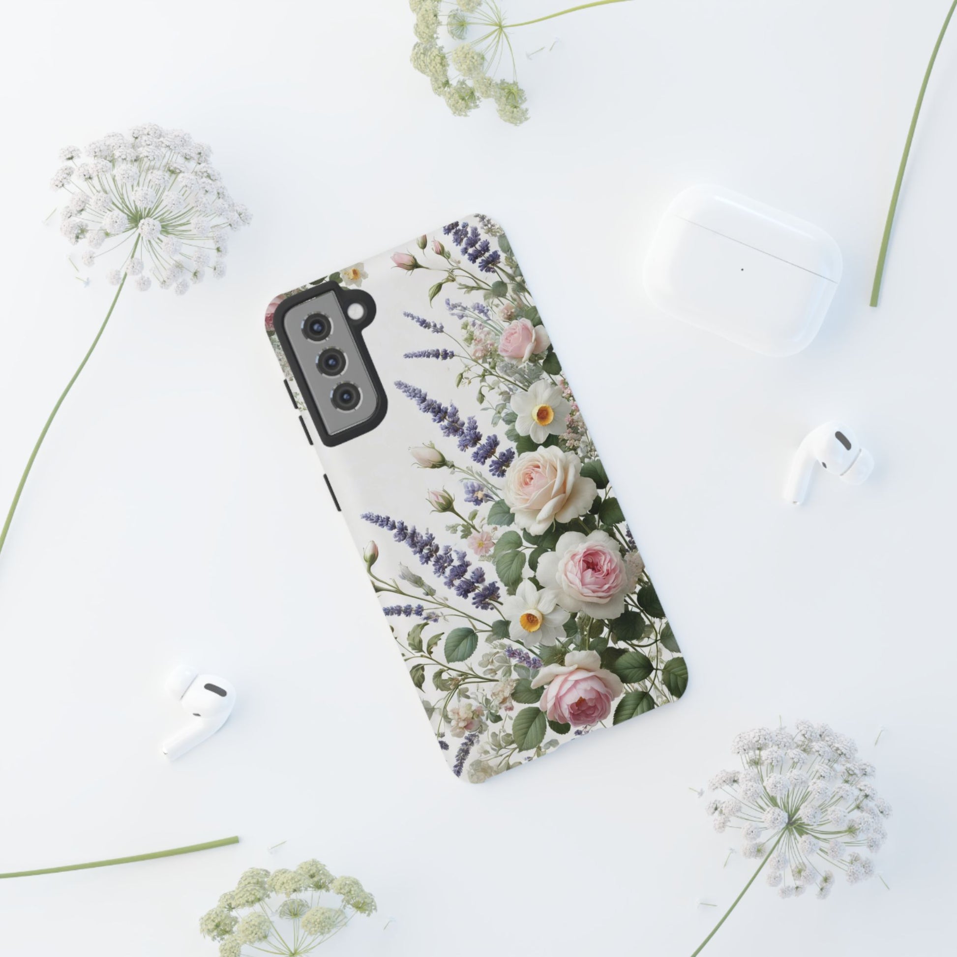 Boho Floral Fall Phone Case for iPhone 16 pro15 14 13 12  21 23 Samsung, and Pixel | Stylish Protective Cover Gift for Her Perfect for Floral Lover