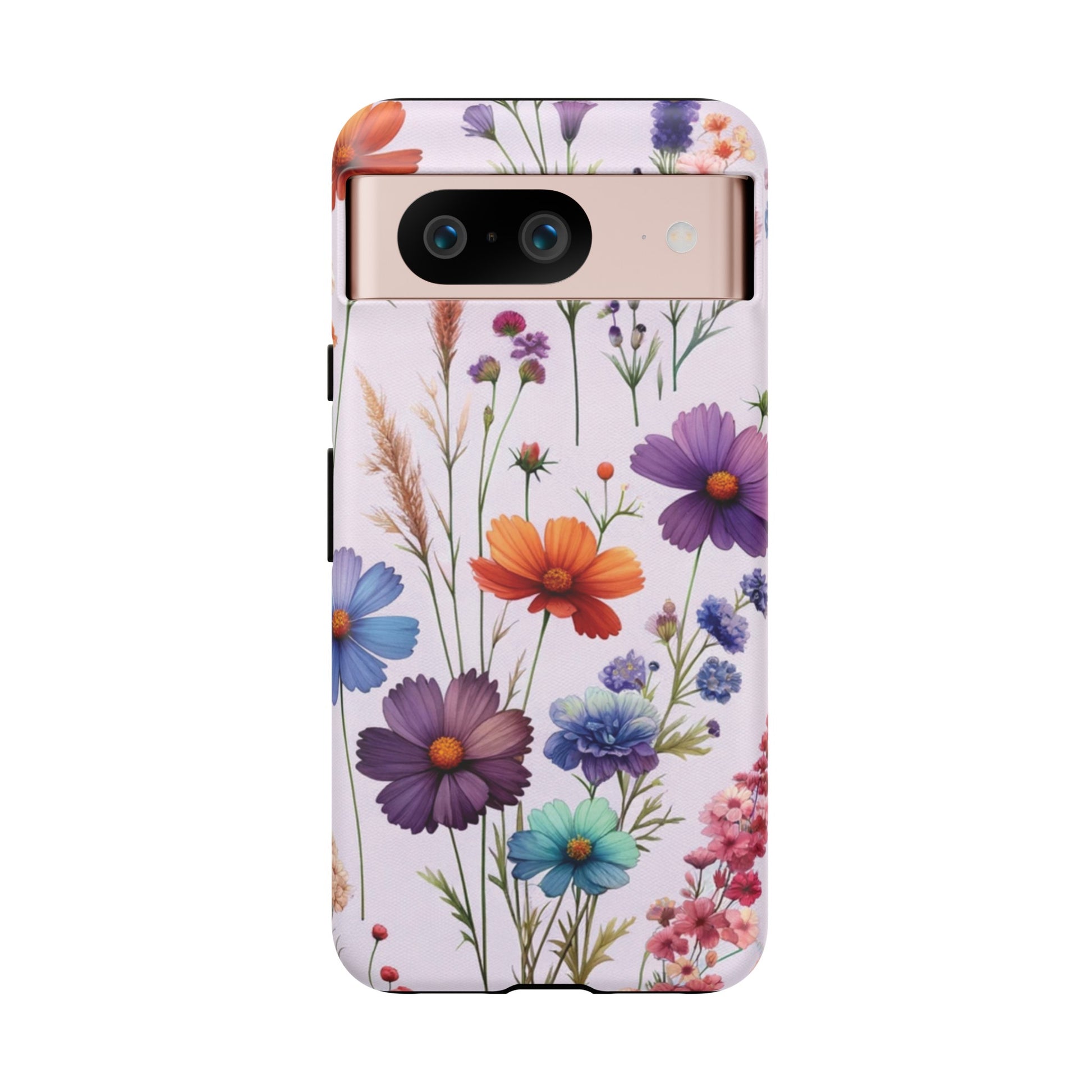 Lavender Wildflowers Protective Phone Case Gift for Her Phone 15, Samsung iPhone Samsung Gift for Her Case iPhone 15, Samsung iPhone Samsung Accessory Gift for Her.