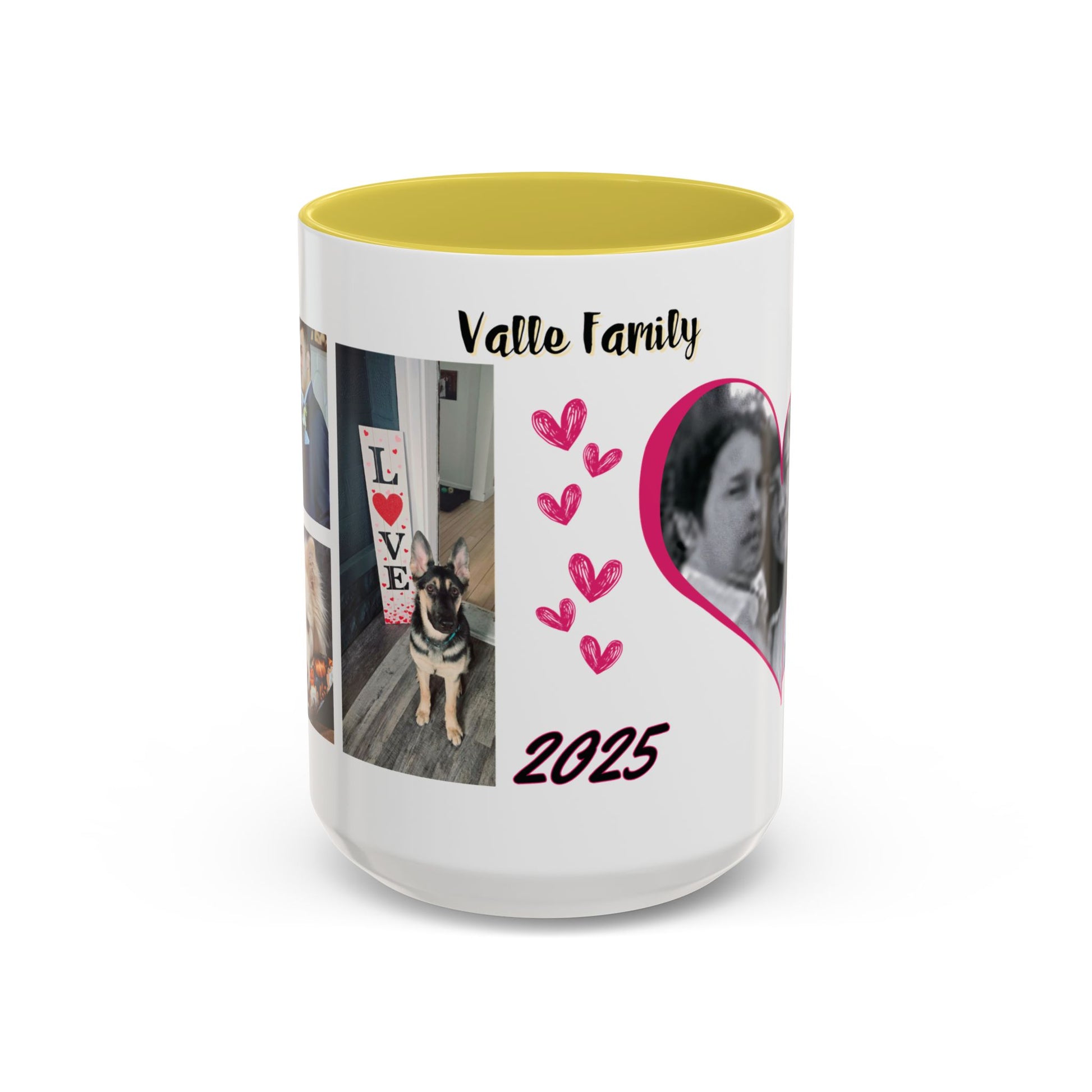 Personalized Photo Collage Coffee Mug, Custom Image Gift for Mom, Mother's Day Present, Colorful 15oz Cup, Birthday Mug, Custom Picture Mug Perfect Giift
