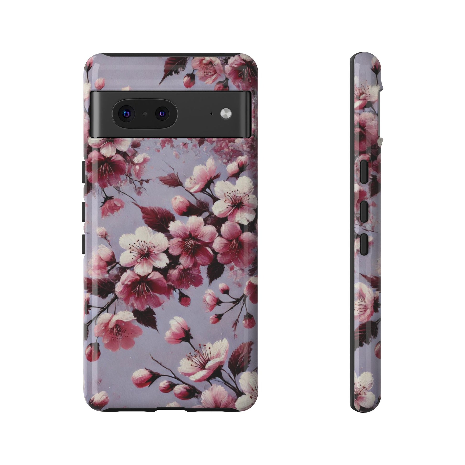 Lavender Floral Fall Phone Case for iPhone 16 pro15 14 13 12  21 23 Samsung, and Pixel | Stylish Protective Cover Gift for Her Perfect for Floral Lover