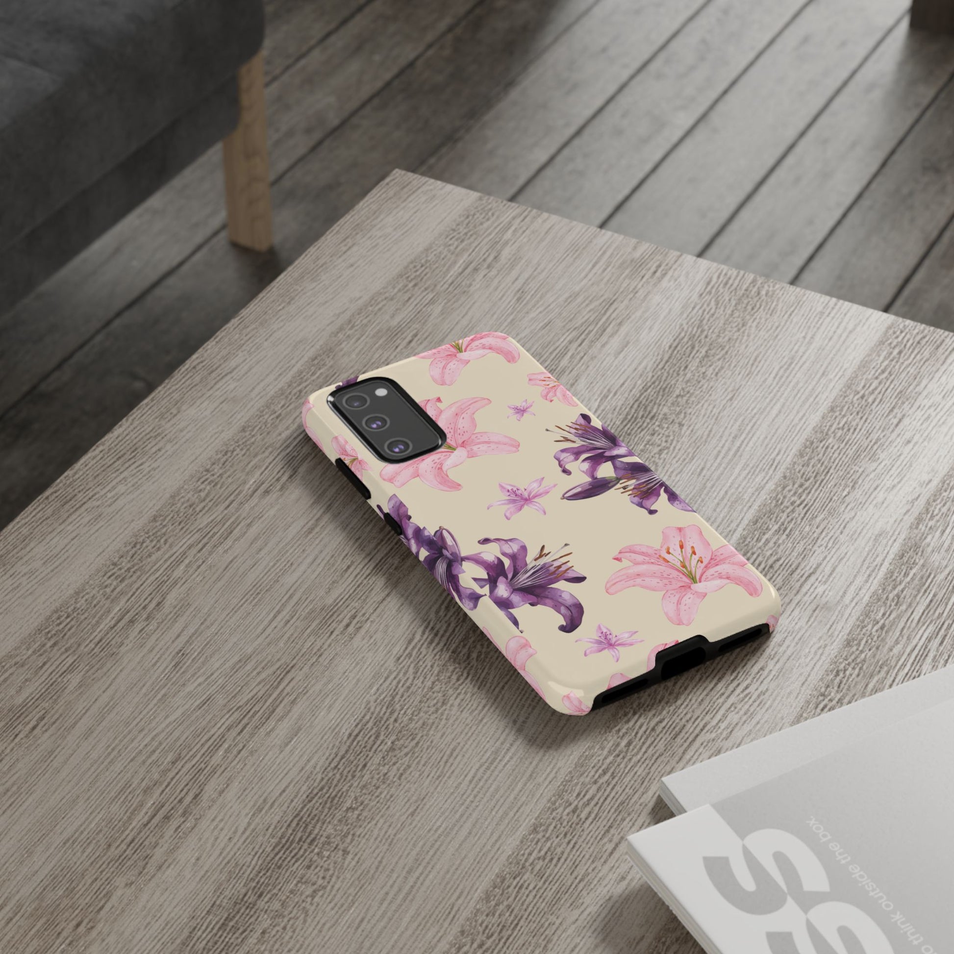 Blooming Tiger Lily Phone Case - Compatible with iPhone, Samsung, and Pixel | Stylish Protective Cover Gift for Her Perfect for Floral Lover