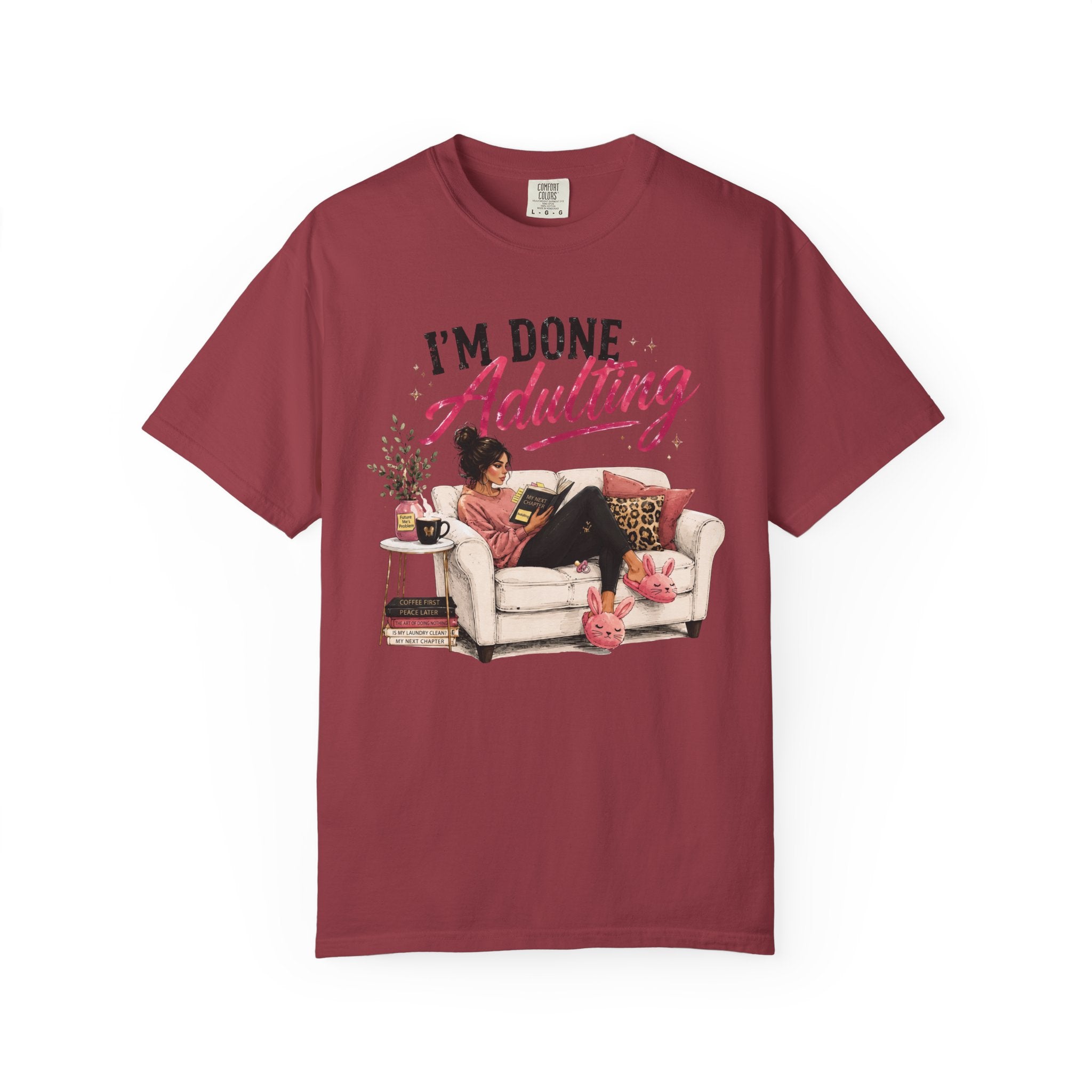 T-Shirt J'EN AI MARRE D'ÊTRE ADULTE — T-Shirt humoristique sarcastique