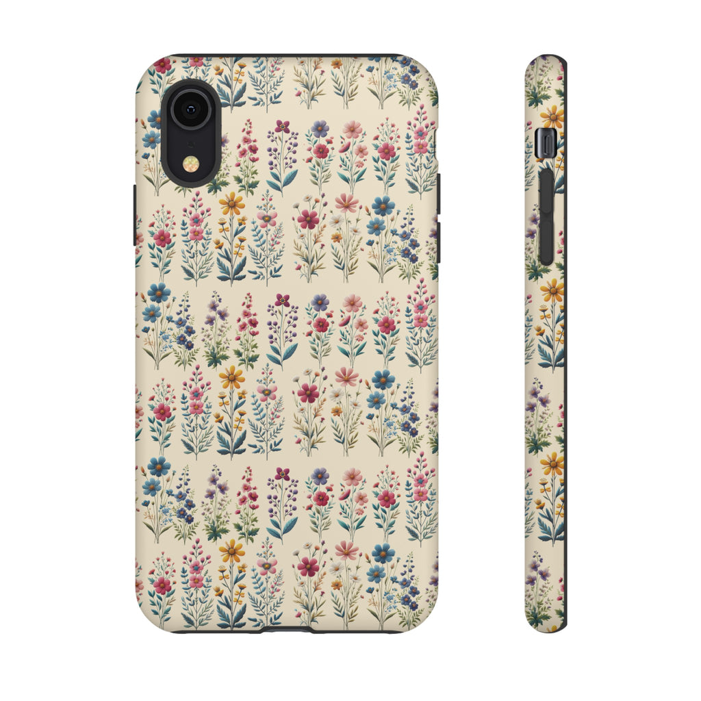Best Beautiful Wildflower Phone Case Floral Design for iPhone, Galaxy, and Google Durable Protection Gift for Her Case iPhone 15, Samsung iPhone Gift for Her