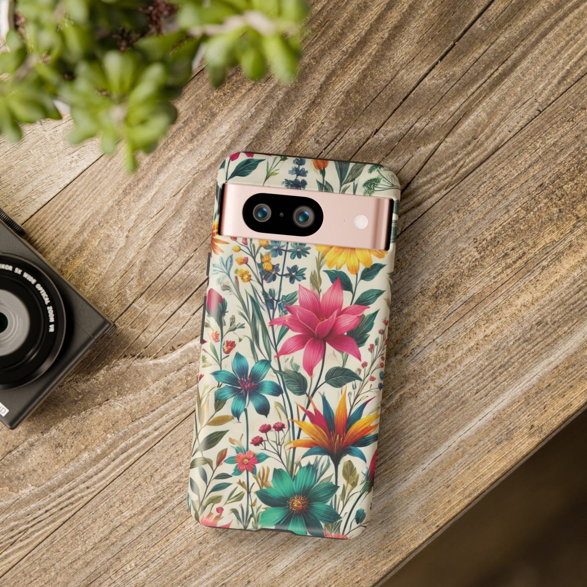 Wildflowers Boho Chic Design Phone Case - Stylish, Protective Cover for All Models Gift for Mom Accessory Gift for Her