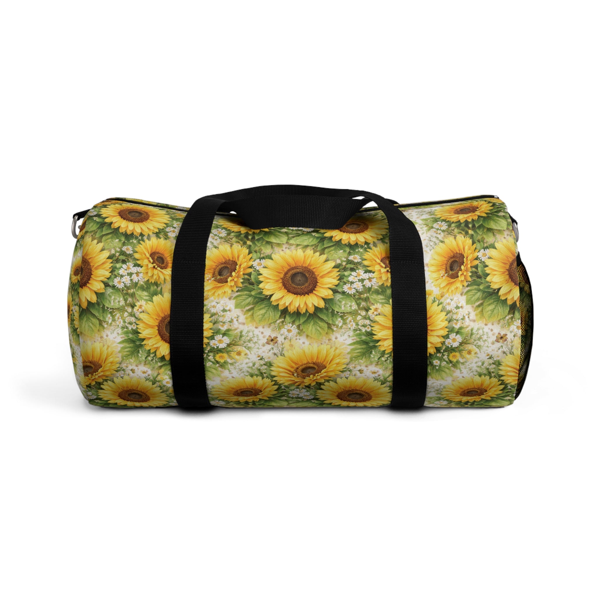 Sac de voyage et de sport tournesols et fleurs sauvages
