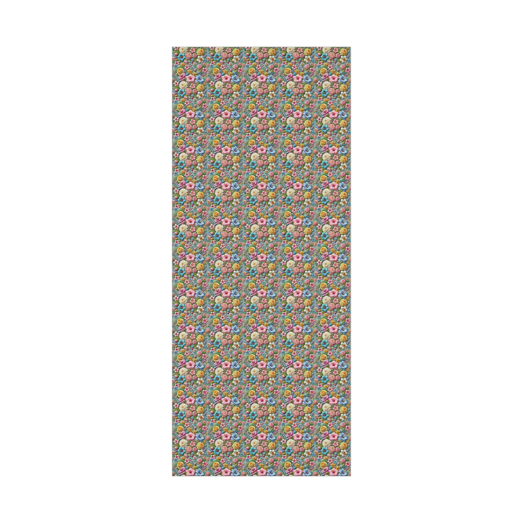 Gift Wrap Pastel Floral Wrapping Paper Elegant Flower Design, Premium Quality Gift Wrap for All Occasions, Beautiful Versatile for Birthdays, Weddings, and More Decor - MRSBYVALLE