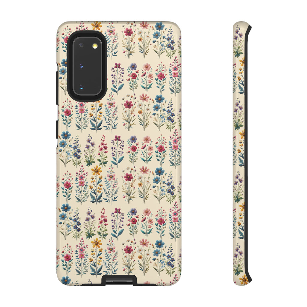 Best Beautiful Wildflower Phone Case Floral Design for iPhone, Galaxy, and Google Durable Protection Gift for Her Case iPhone 15, Samsung iPhone Gift for Her