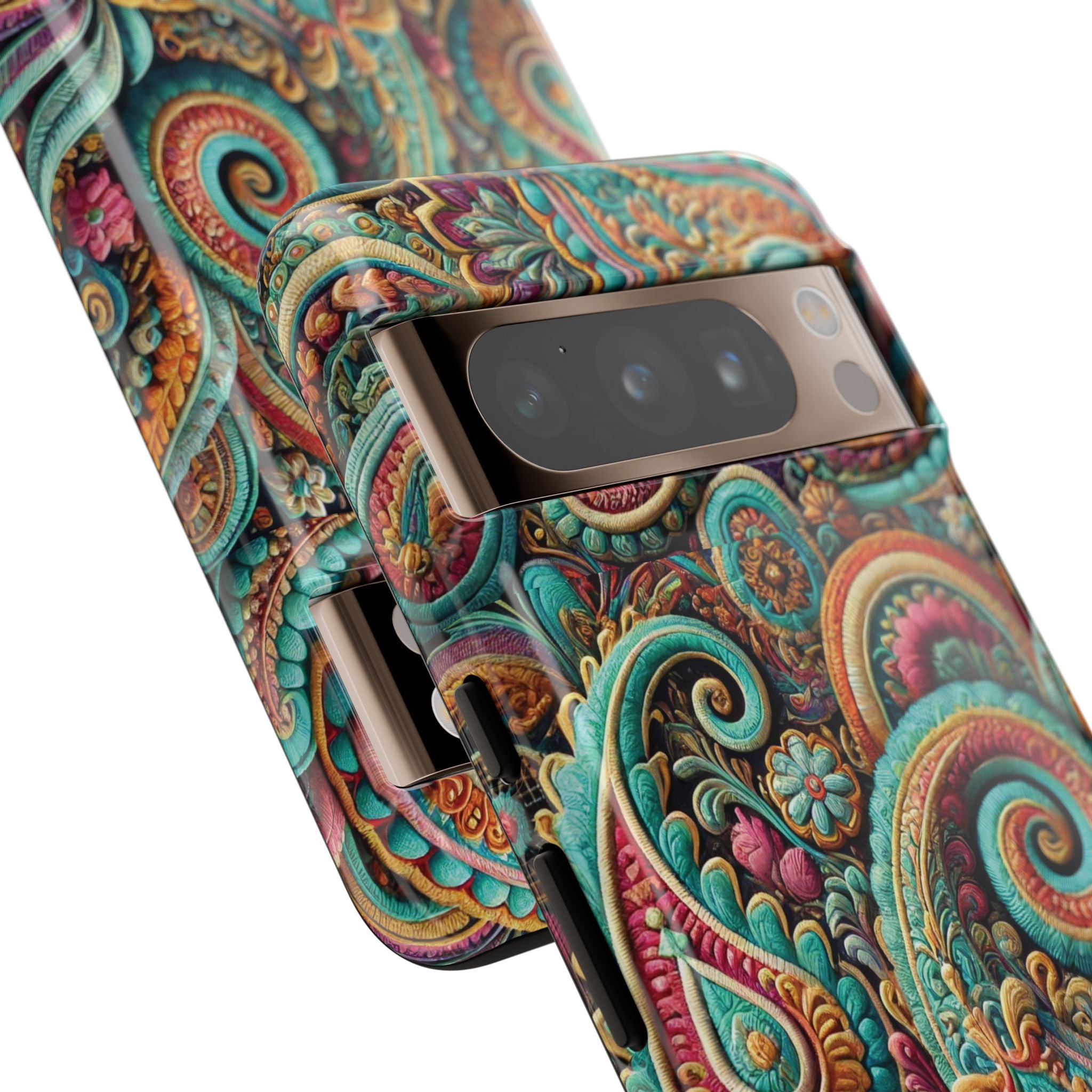Best Paisley Phone Case Tough, Faithful Phone Cases & Religious iPhone Accessories: Protect Your Device & Show Perfect Gift for Her
