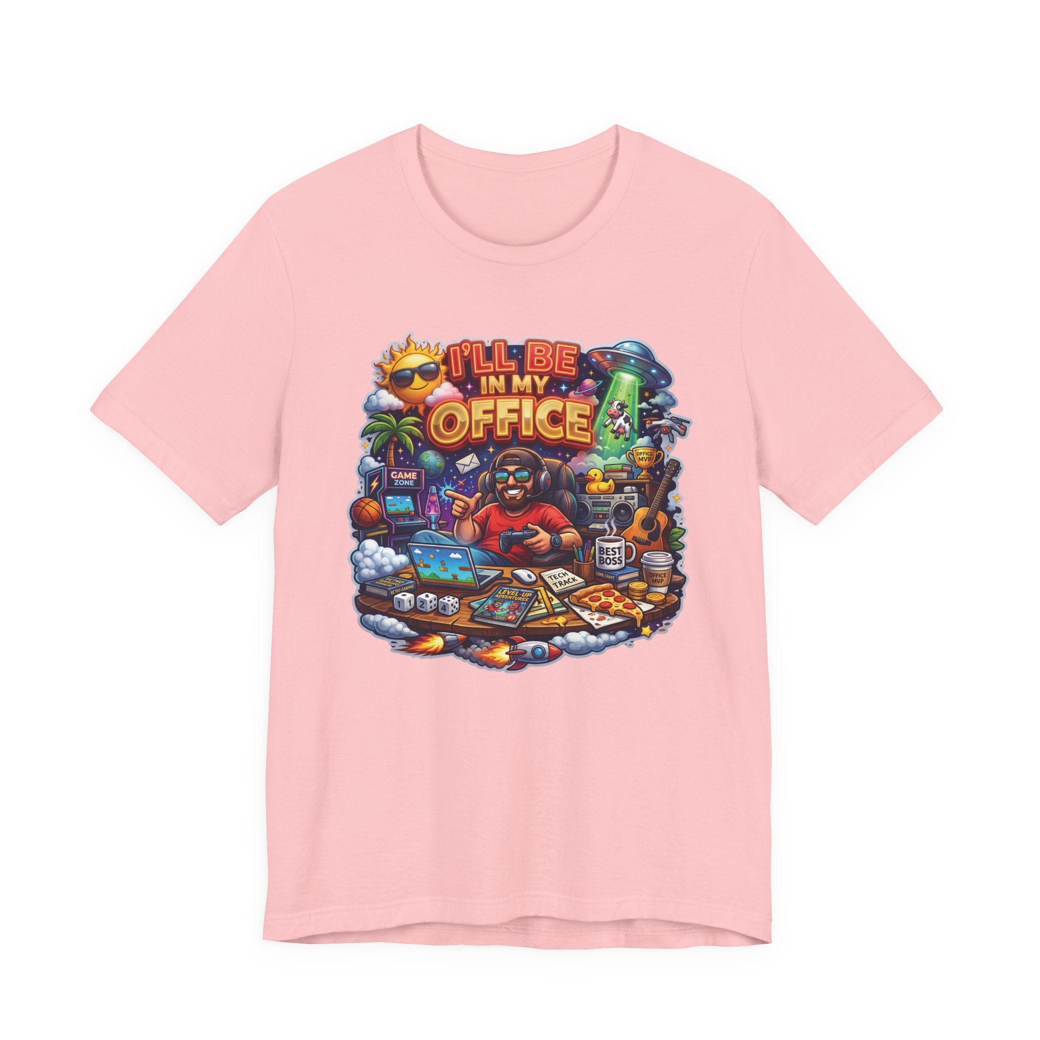 T-shirt « Je serai de retour au bureau » — T-shirt amusant pour le retour au travail, parfait pour votre mari ou votre père