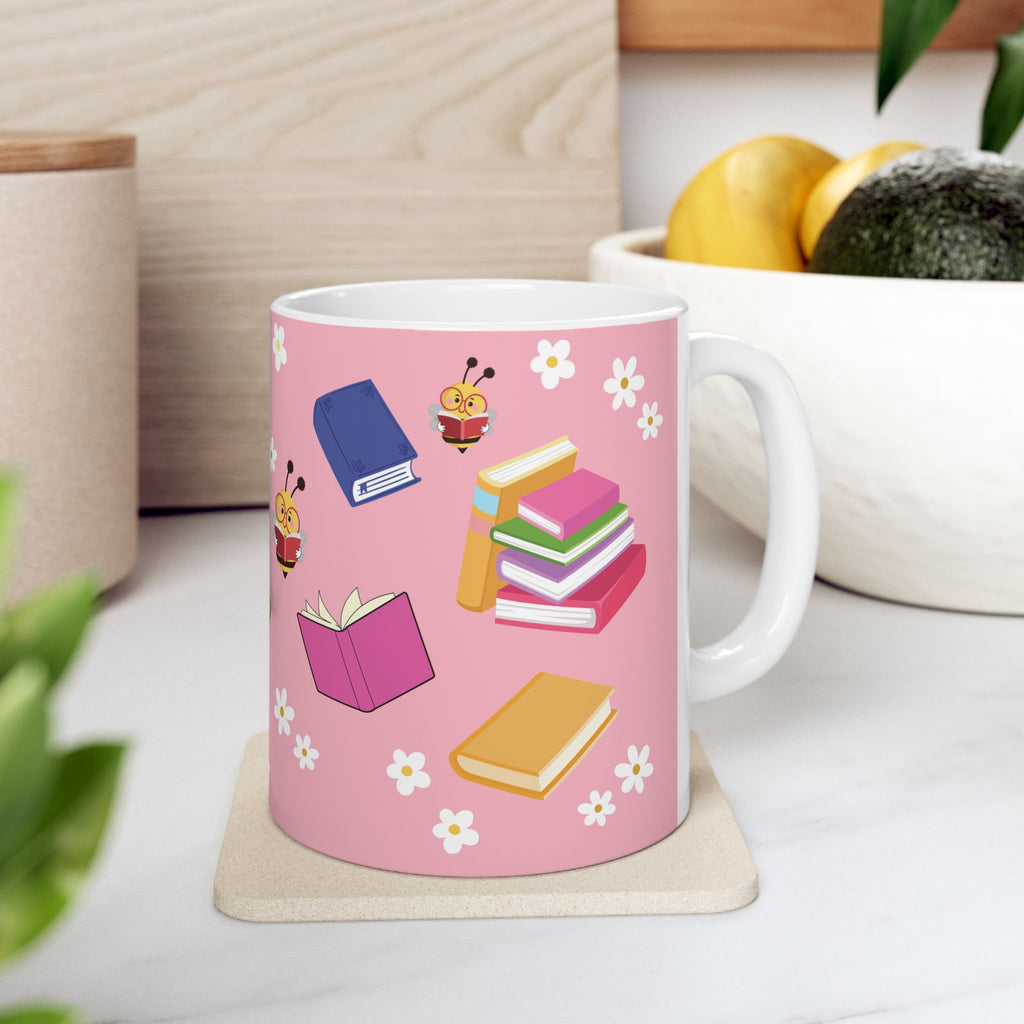 In My Reading Era Coffee Mug – 11oz & 15oz | Book Lover Gift, Cute Literary Mug, Cozy Reading Mug, Bookish Gift, Aesthetic Coffee Cup for Readers
