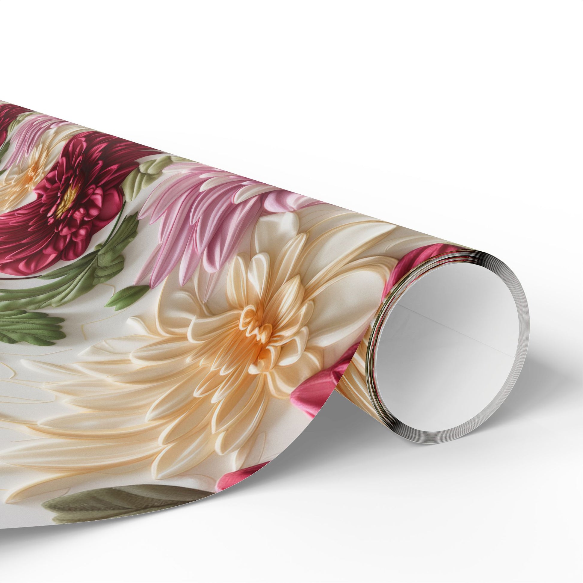 Elegant Fall Floral Wrapping Paper | Autumn-Inspired Gift Wrap with Vibrant Seasonal Blooms | Perfect for Thanksgiving, Birthdays, & Special Occasions | Premium Quality Gifts Moms