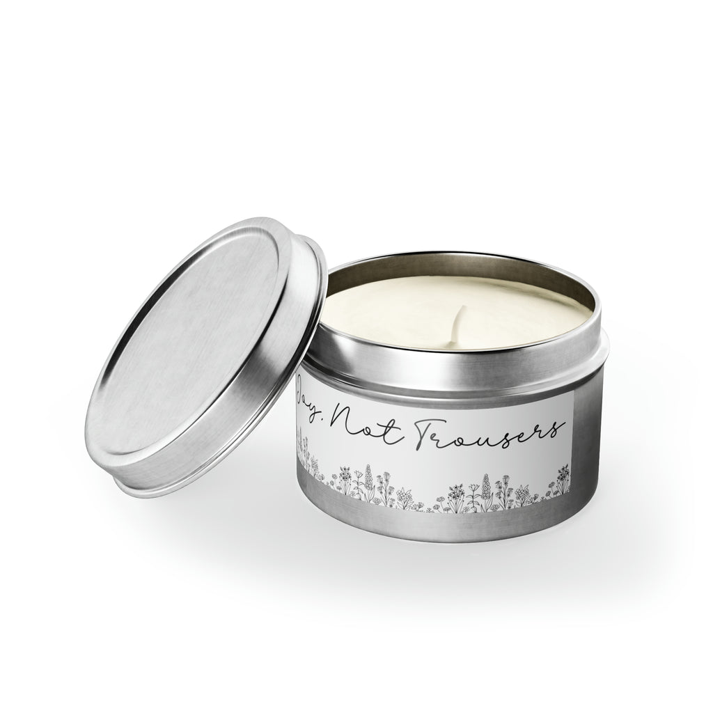 New House Bloom & Glow Elegant Floral Aromas in 4oz/8oz Tin Candles Essence of Nature Collection Unveil Serenity Romance with Exquisite Botanical Scents. Pure Harmony & Grace..