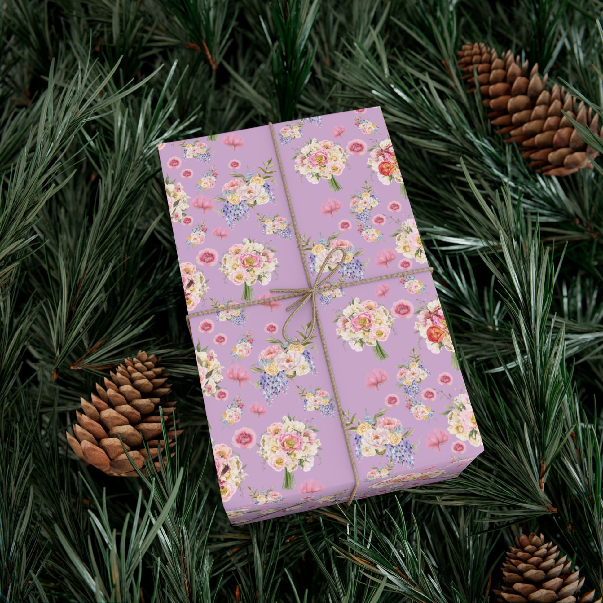 Lavendar Floral Bouquets for Weddings, Birthdays, and All Occasions | Premium Fresh Flowers Gift Wrap | Perfect Gift for Every Celebration | Mother's Day Gift for Her - MRSBYVALLE