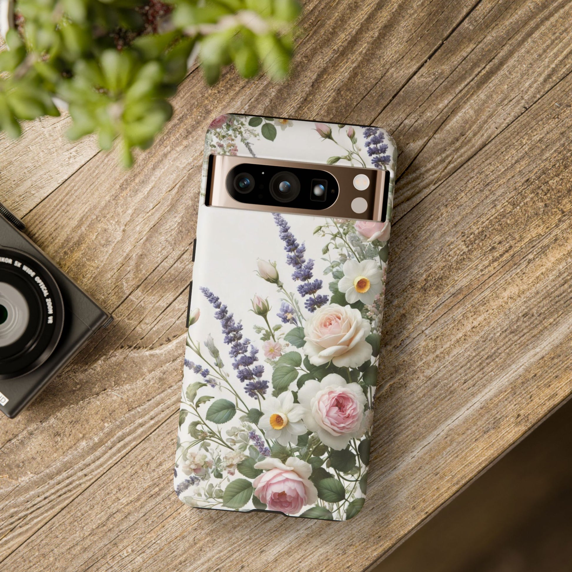 Boho Floral Fall Phone Case for iPhone 16 pro15 14 13 12  21 23 Samsung, and Pixel | Stylish Protective Cover Gift for Her Perfect for Floral Lover