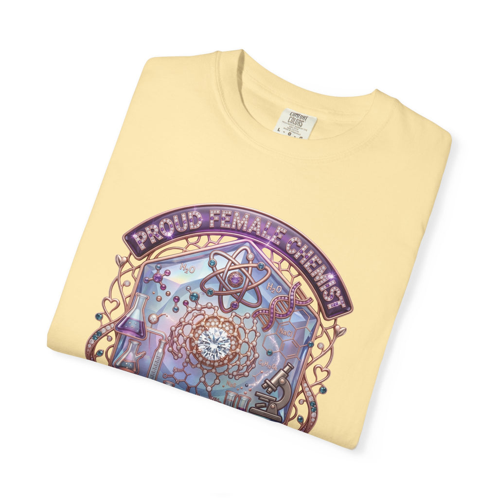 T-Shirt 'Unstoppable' Scientist Leader Achiever Graphic Tee Proud Chemist. Scientist. Leader. Unstoppable. STEM Graphic Tee