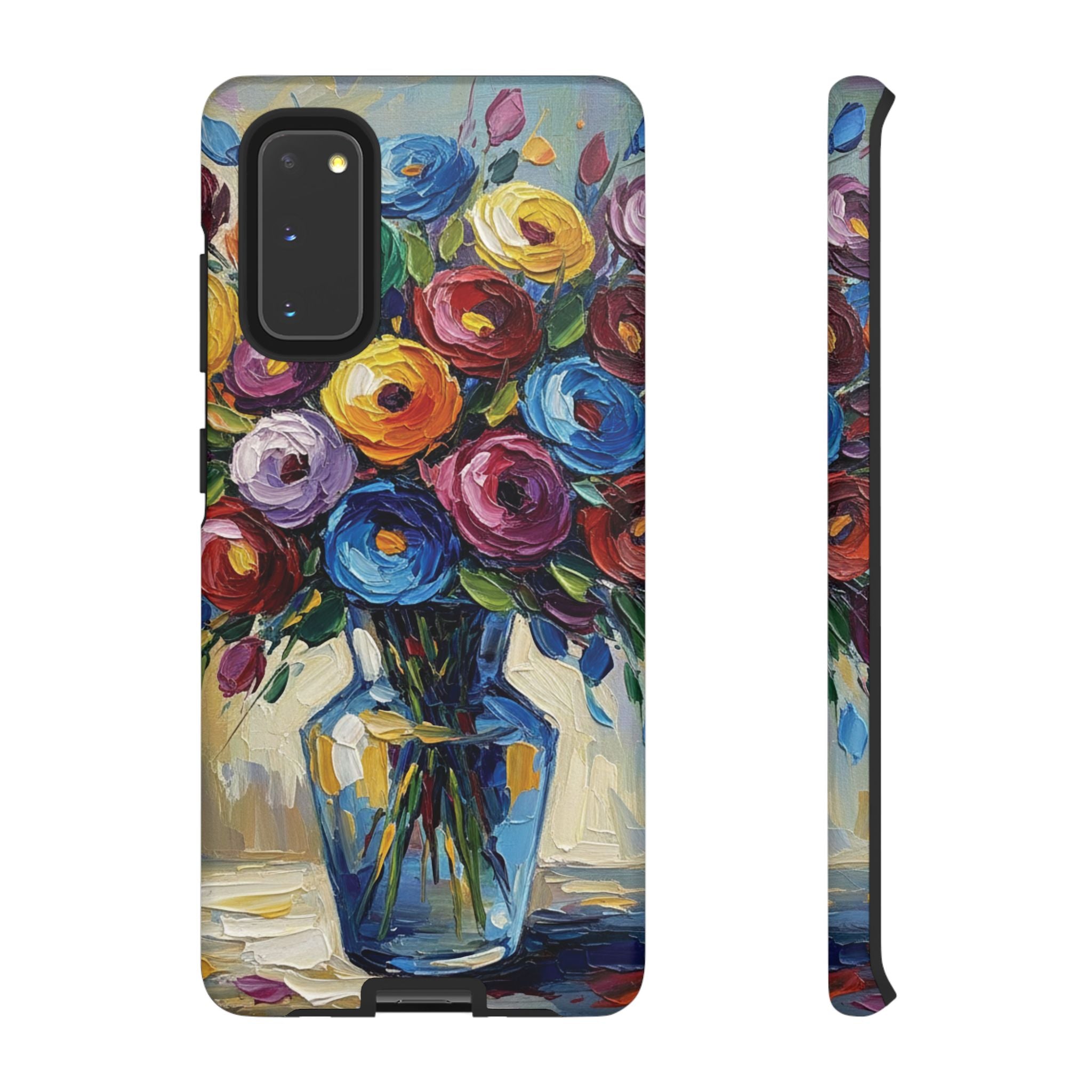 Floral Luxury Oil Painting Illusion Tough Case — Floral Art Phone Case for Art Lovers