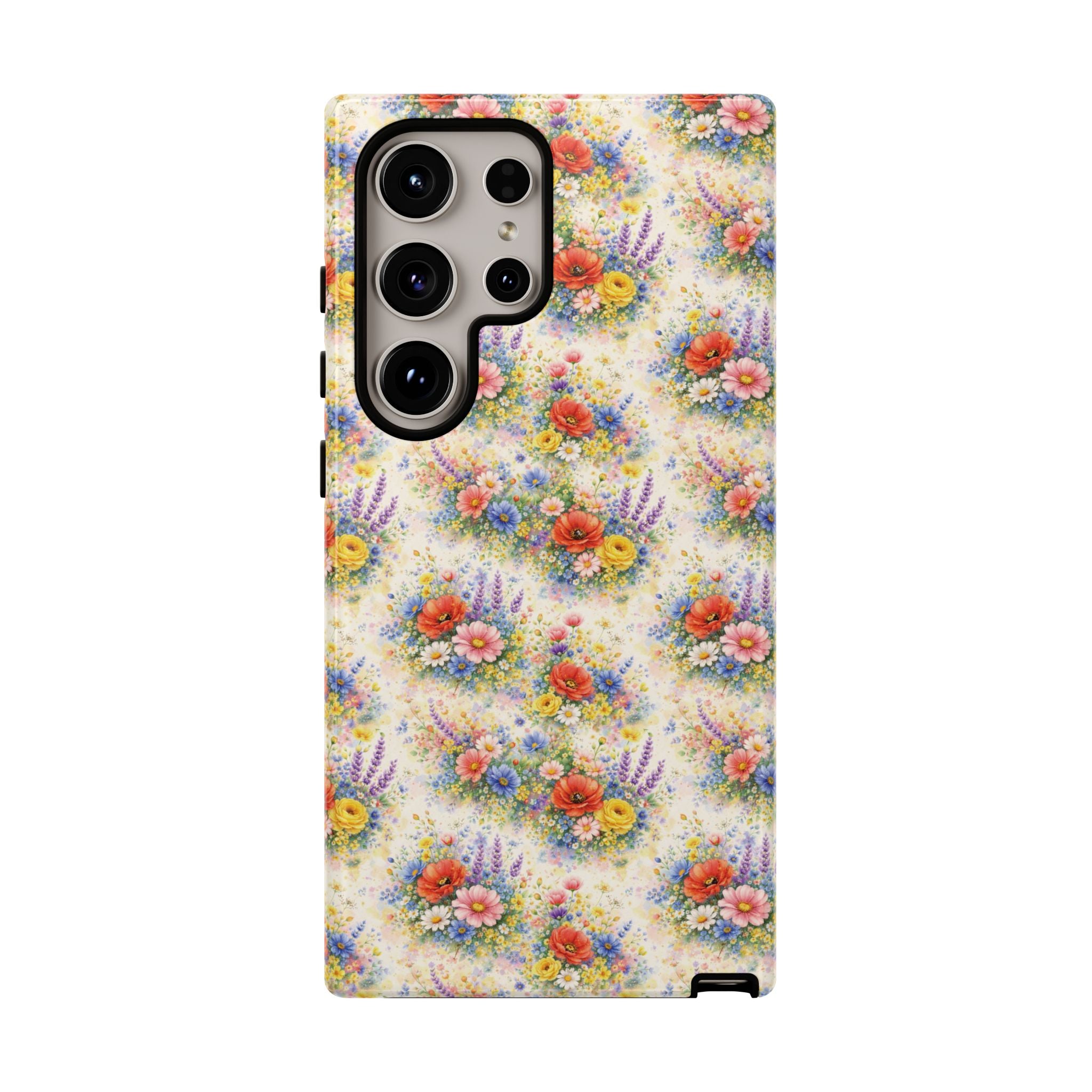 Watercolor Wildflowers Phone Case — Tough Cases