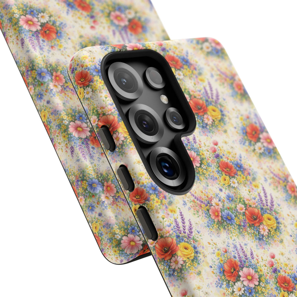 Watercolor Wildflowers Phone Case — Tough Cases