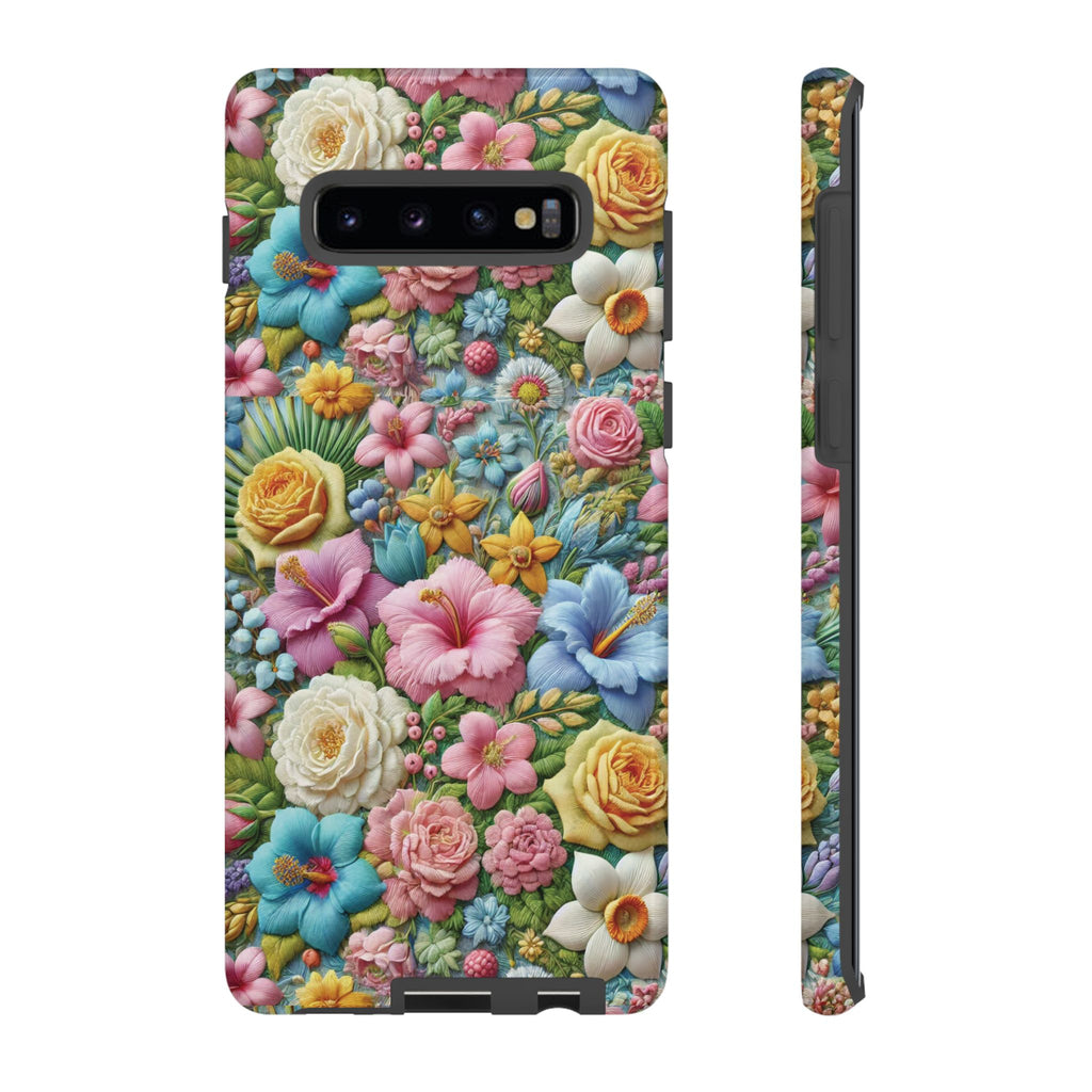 Elegant Pastel Flower Phone Case – Beautiful Floral Design, Durable Protection for Your Device, Stylish and Lightweight, Perfect Gift for Flower Lovers