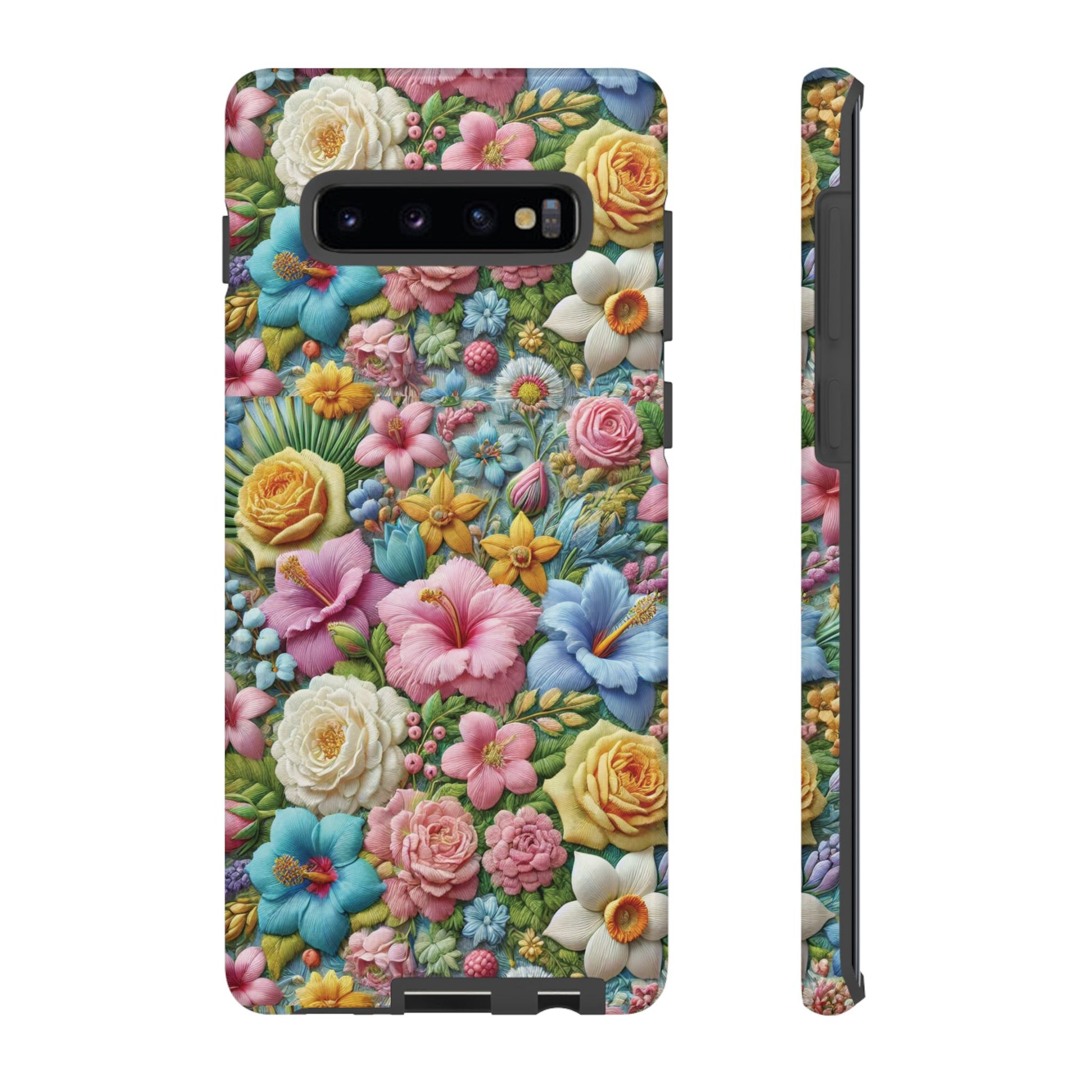 Elegant Pastel Flower Phone Case – Beautiful Floral Design, Durable Protection for Your Device, Stylish and Lightweight, Perfect Gift for Flower Lovers