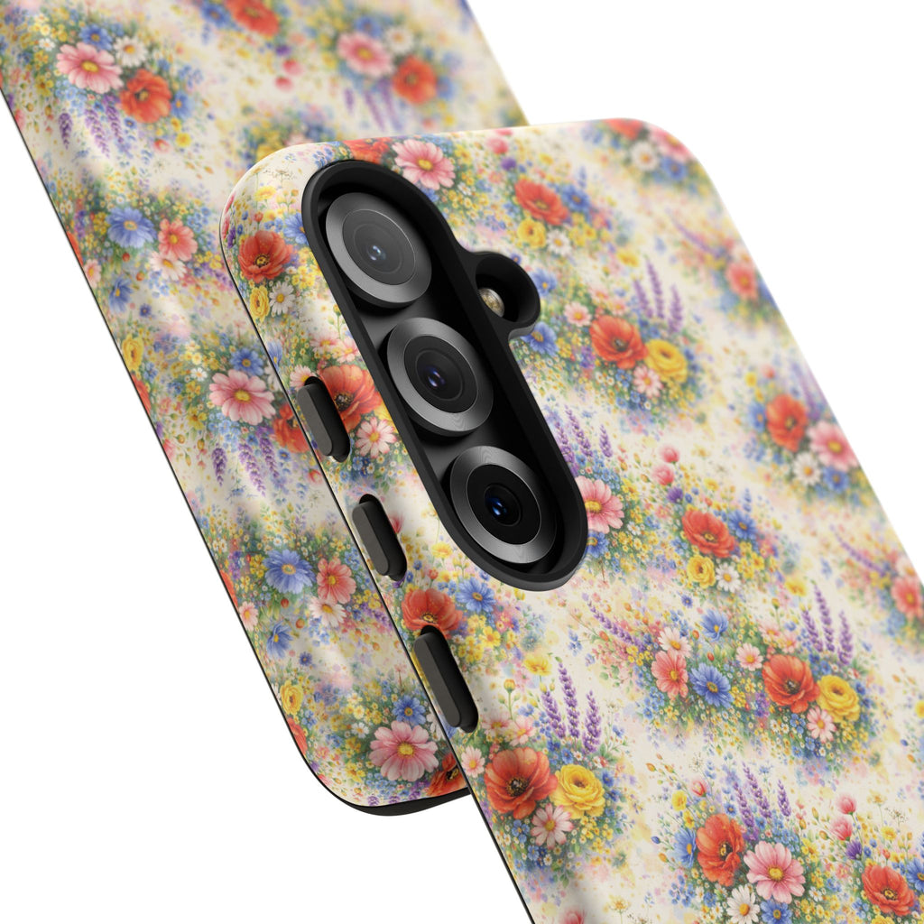 Watercolor Wildflowers Phone Case — Tough Cases