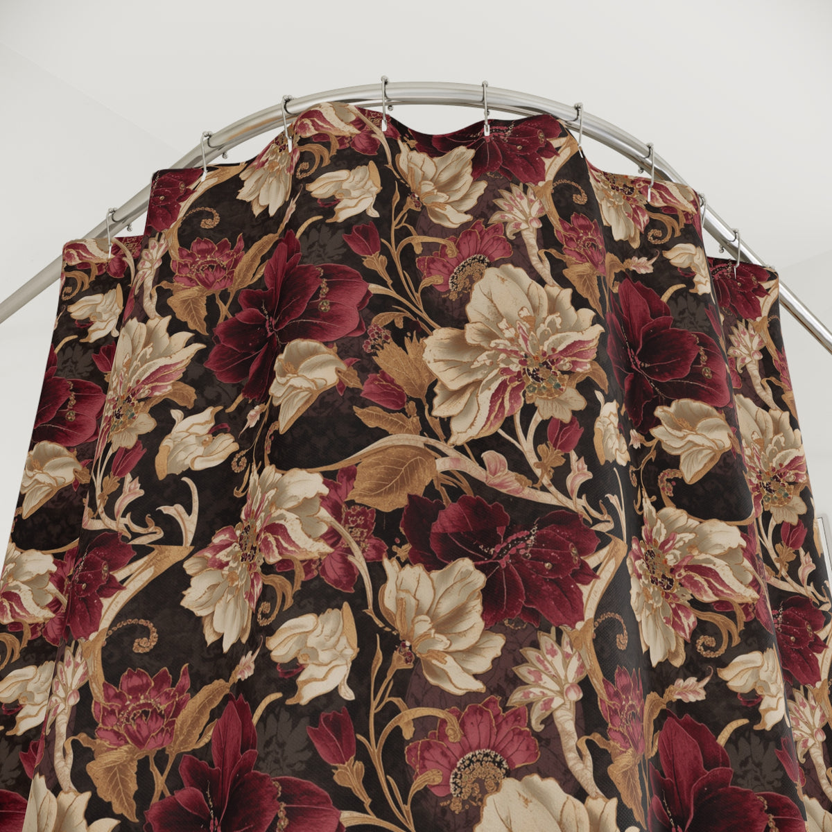 Victorian Floral Shower Curtain