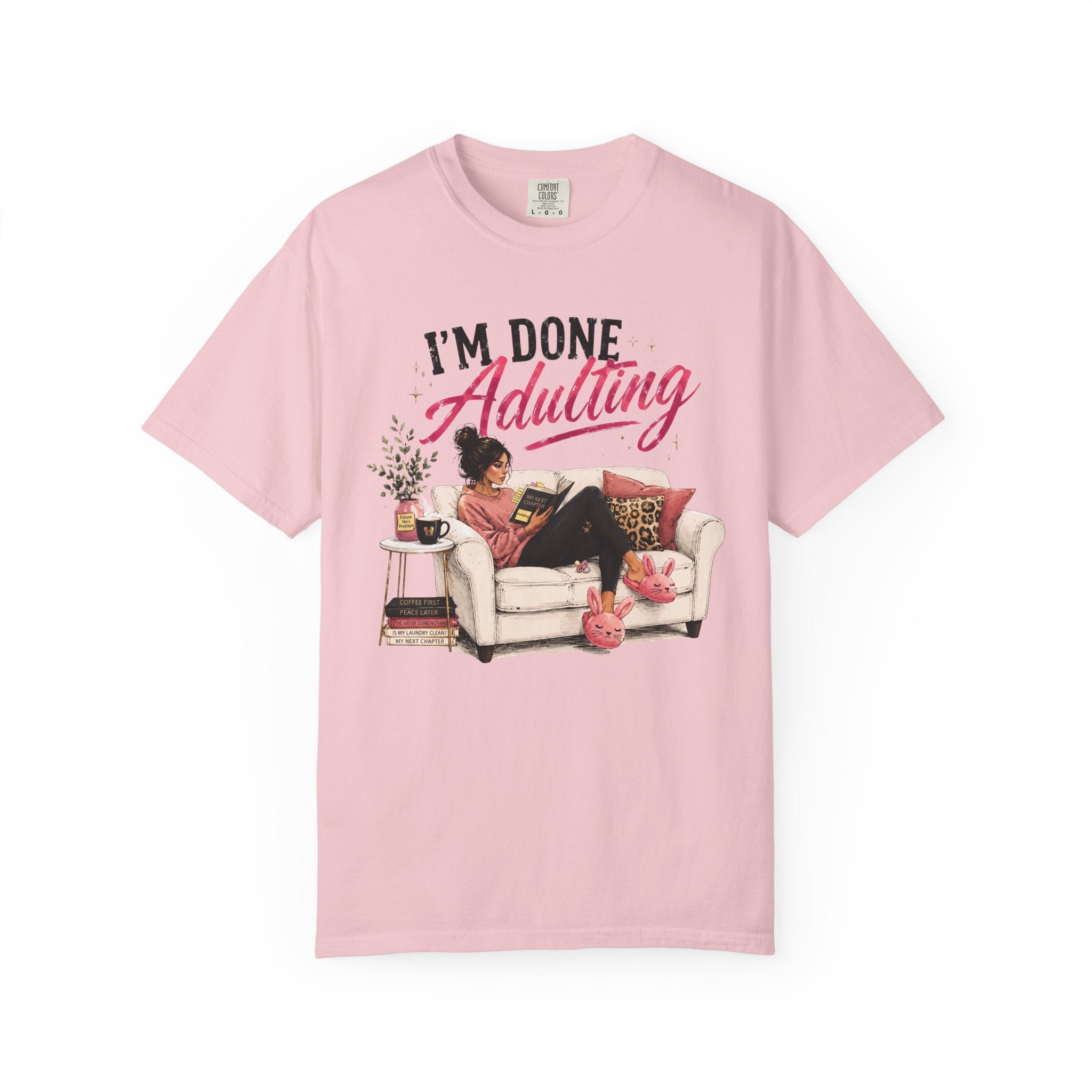 T-Shirt J'EN AI MARRE D'ÊTRE ADULTE — T-Shirt humoristique sarcastique