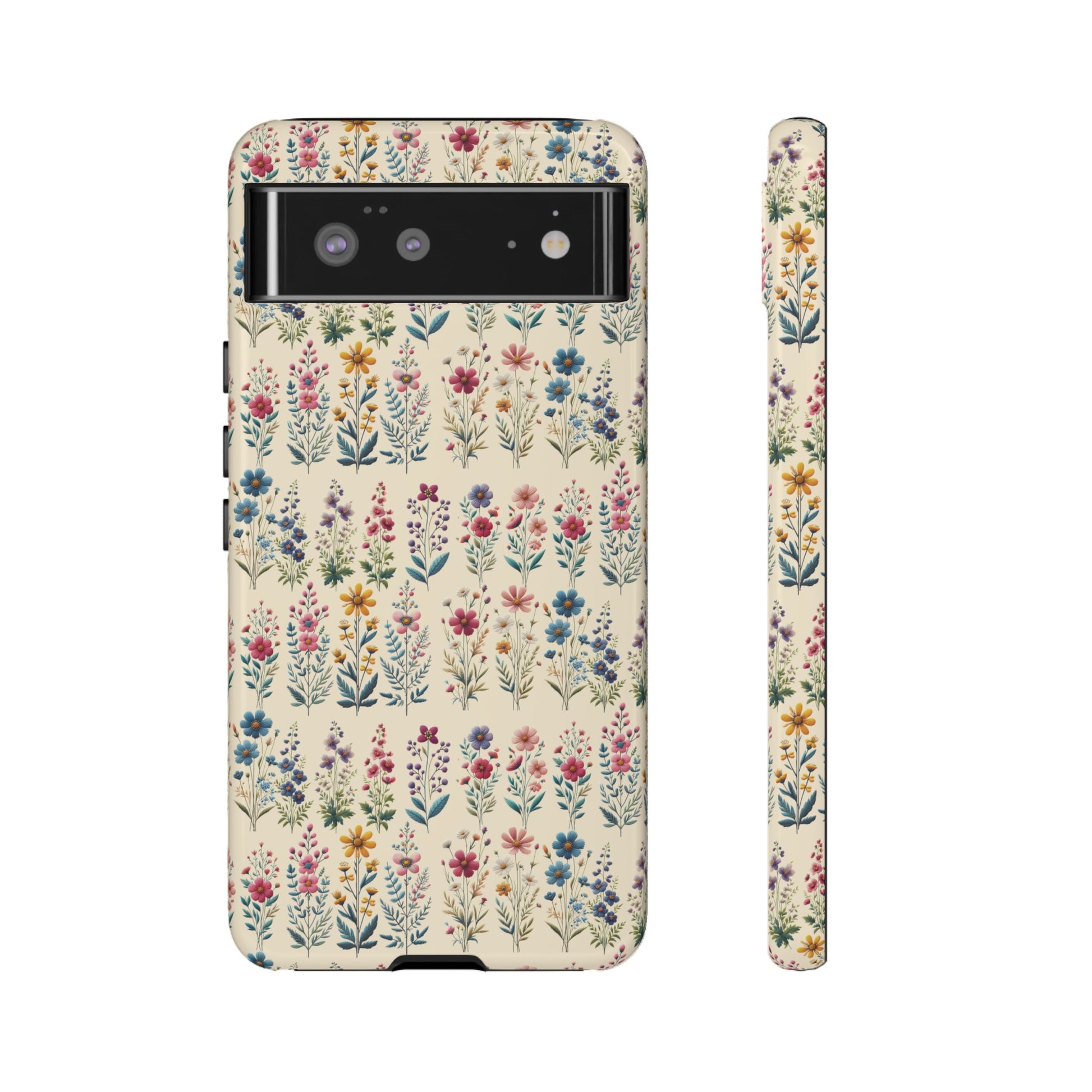 Best Beautiful Wildflower Phone Case Floral Design for iPhone, Galaxy, and Google Durable Protection Gift for Her Case iPhone 15, Samsung iPhone Gift for Her