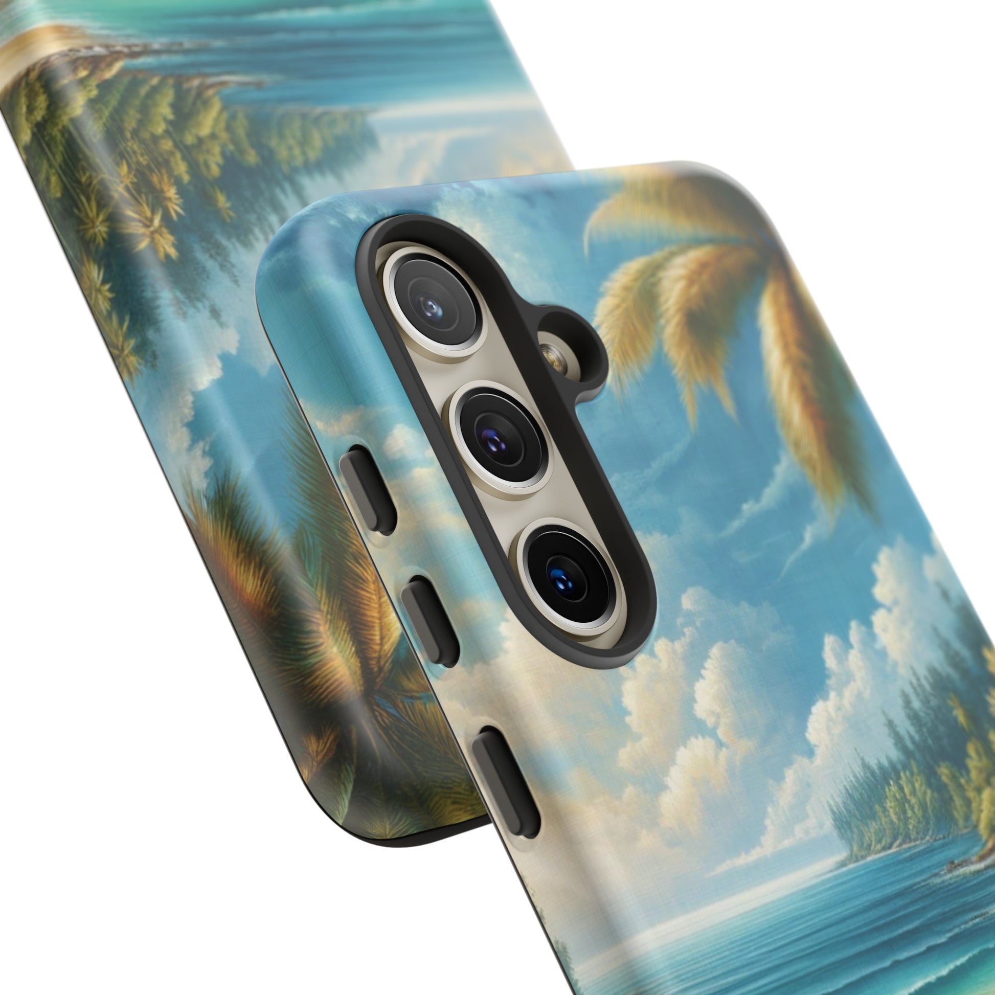 Coastal Serenity Ocean Beach View Protective Phone Case Gift for Her Phone 15, Samsung iPhone Samsung Gift for Her Case iPhone 15, Samsung iPhone Samsung Accessory Gift for Her.