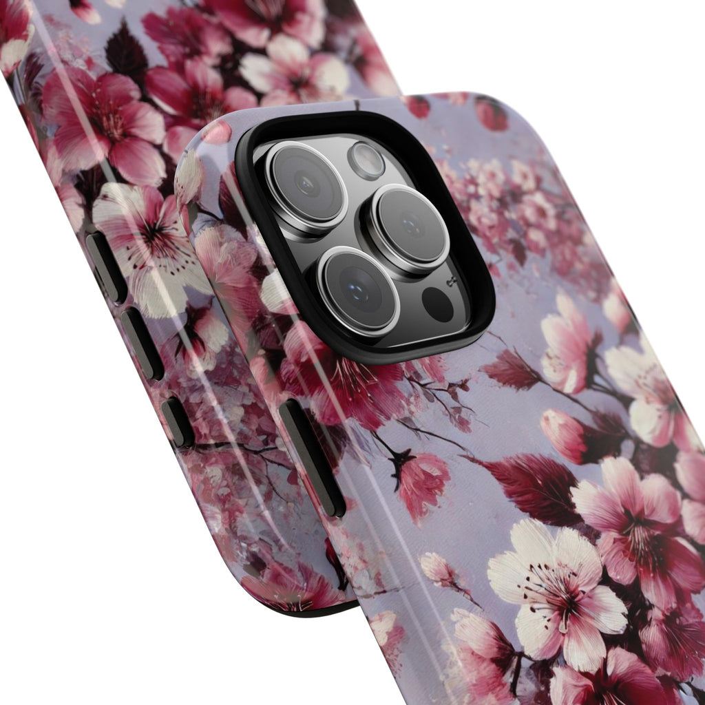 Lavender Floral Phone Case | Fall-Inspired Protective Cover for iPhone, Samsung & Pixel – Perfect Gift for Her