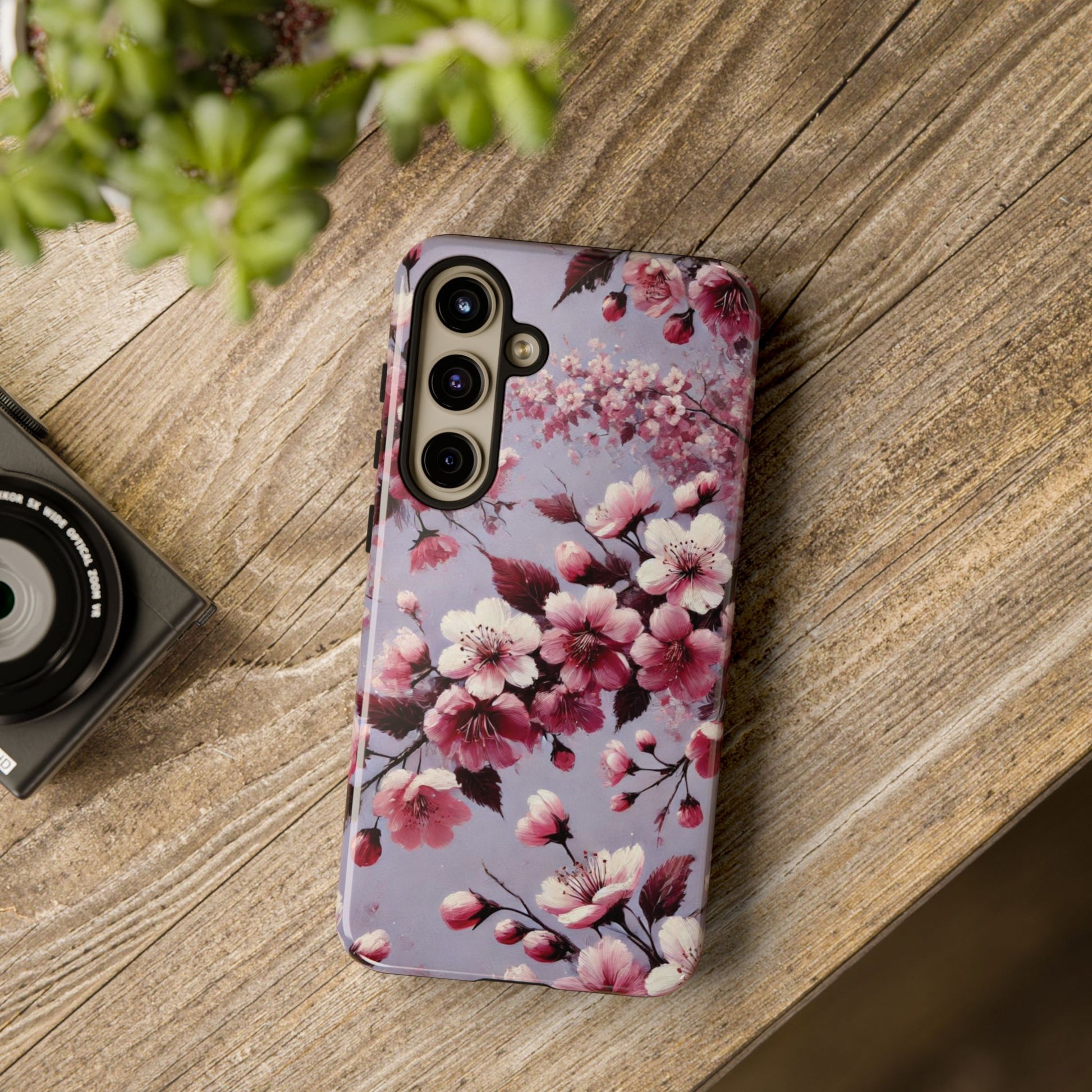 Lavender Floral Fall Phone Case for iPhone 16 pro15 14 13 12  21 23 Samsung, and Pixel | Stylish Protective Cover Gift for Her Perfect for Floral Lover - MRSBYVALLE