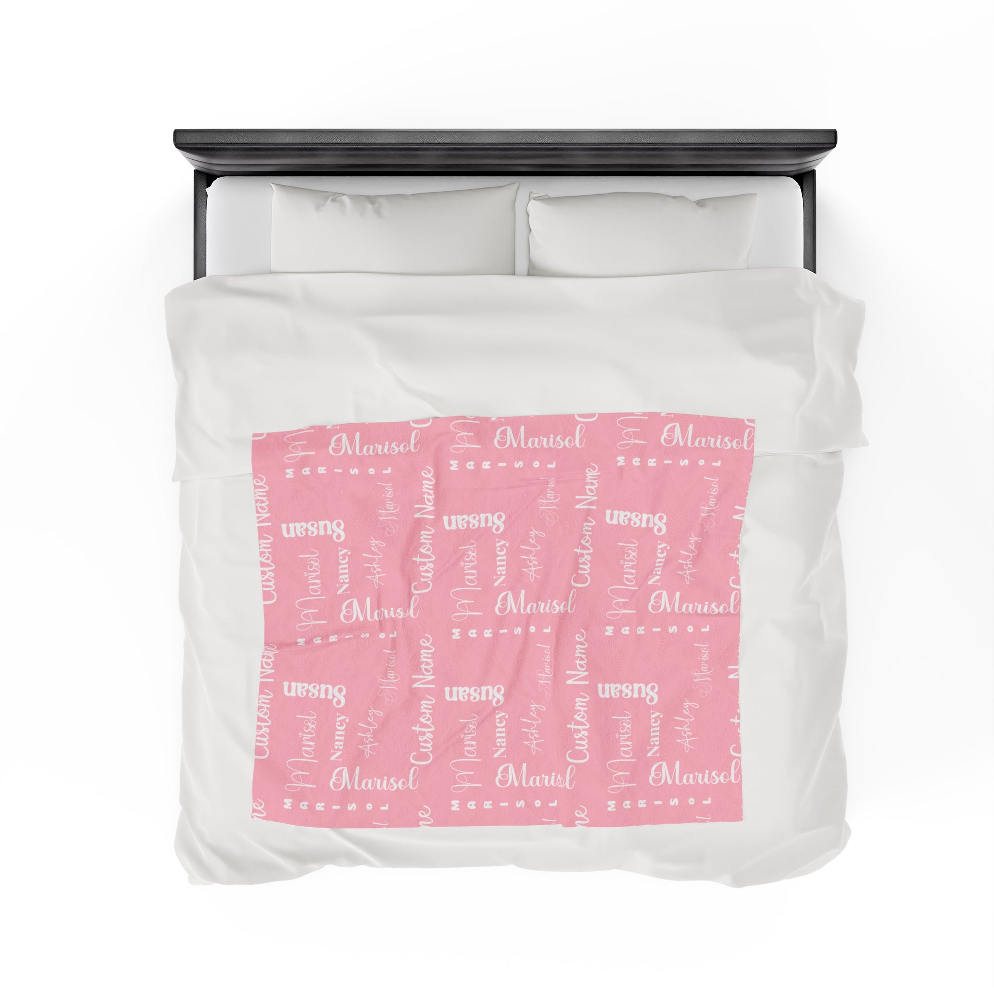 Best Velveteen Plush Blanket Personalized Throw Custom Name Design – Perfect Gift for Anyone – Ultra-Soft and Cozy Comfort Housewarming Gift Birthday - MRSBYVALLE