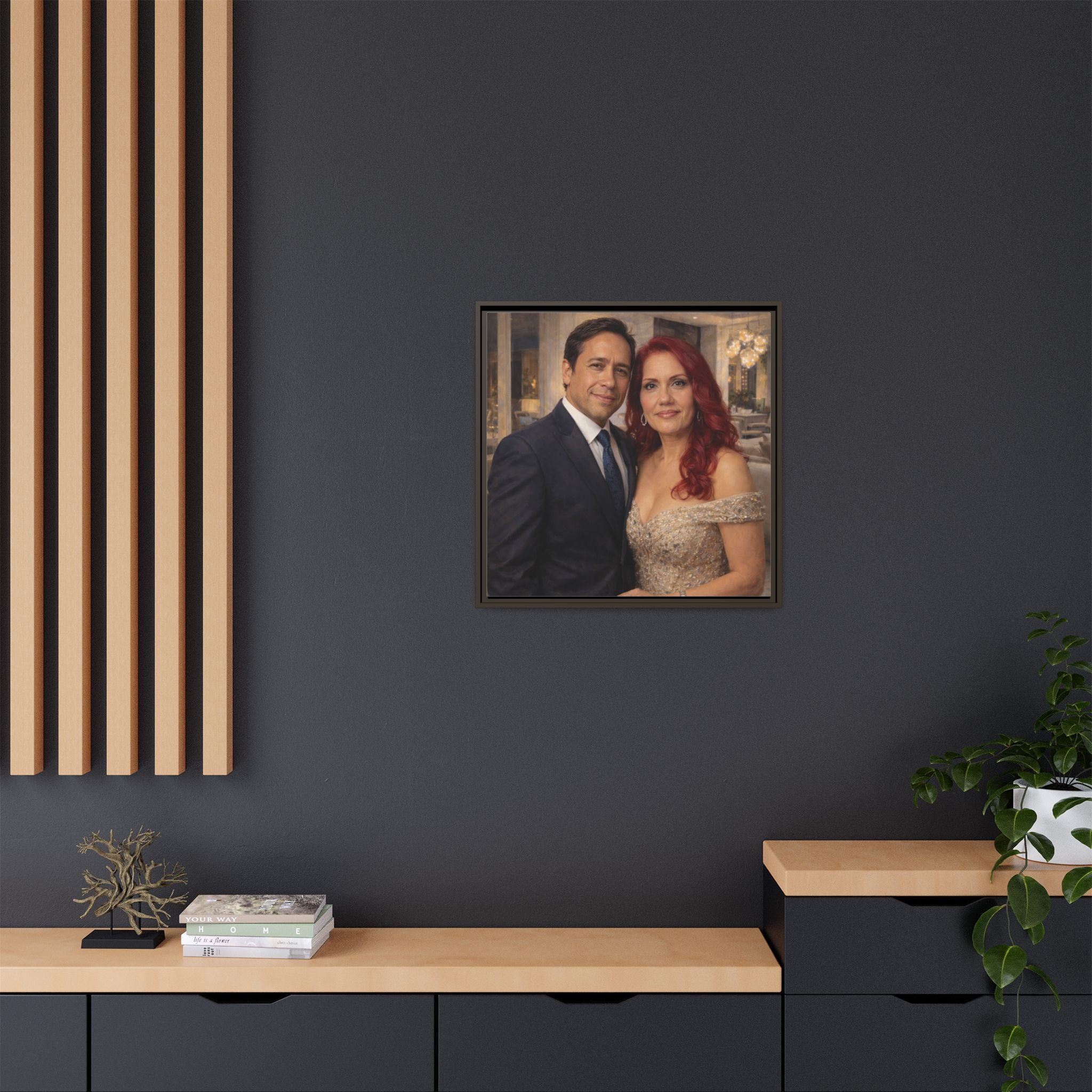 Custom Oil Painting Illusion Canvas – Luxury Portrait Art